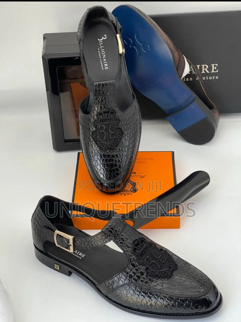 Executive Billionaire Leather Shoe Sandals