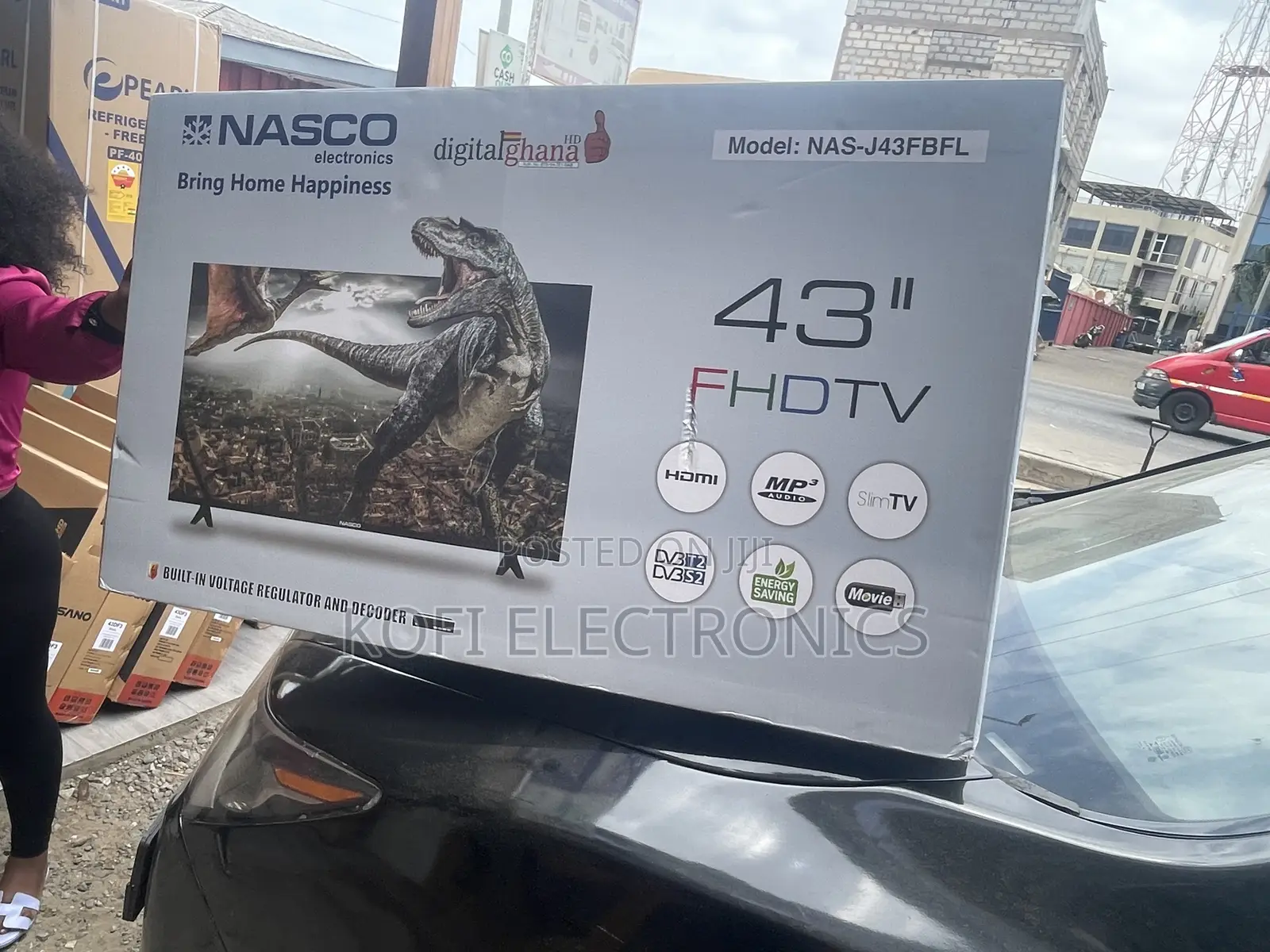 Order Fresh and Sealed Nasco 43" Satellite Digital Led Tv