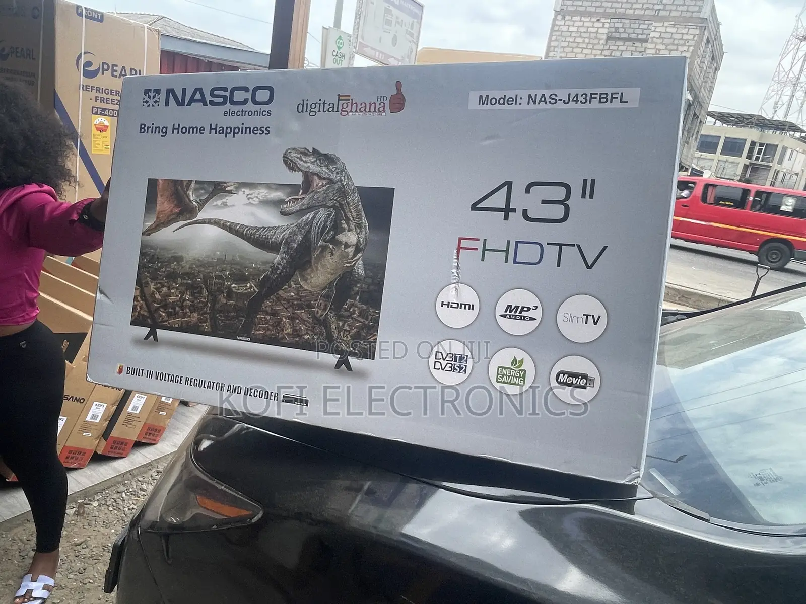 Order Fresh and Sealed Nasco 43" Satellite Digital Led Tv