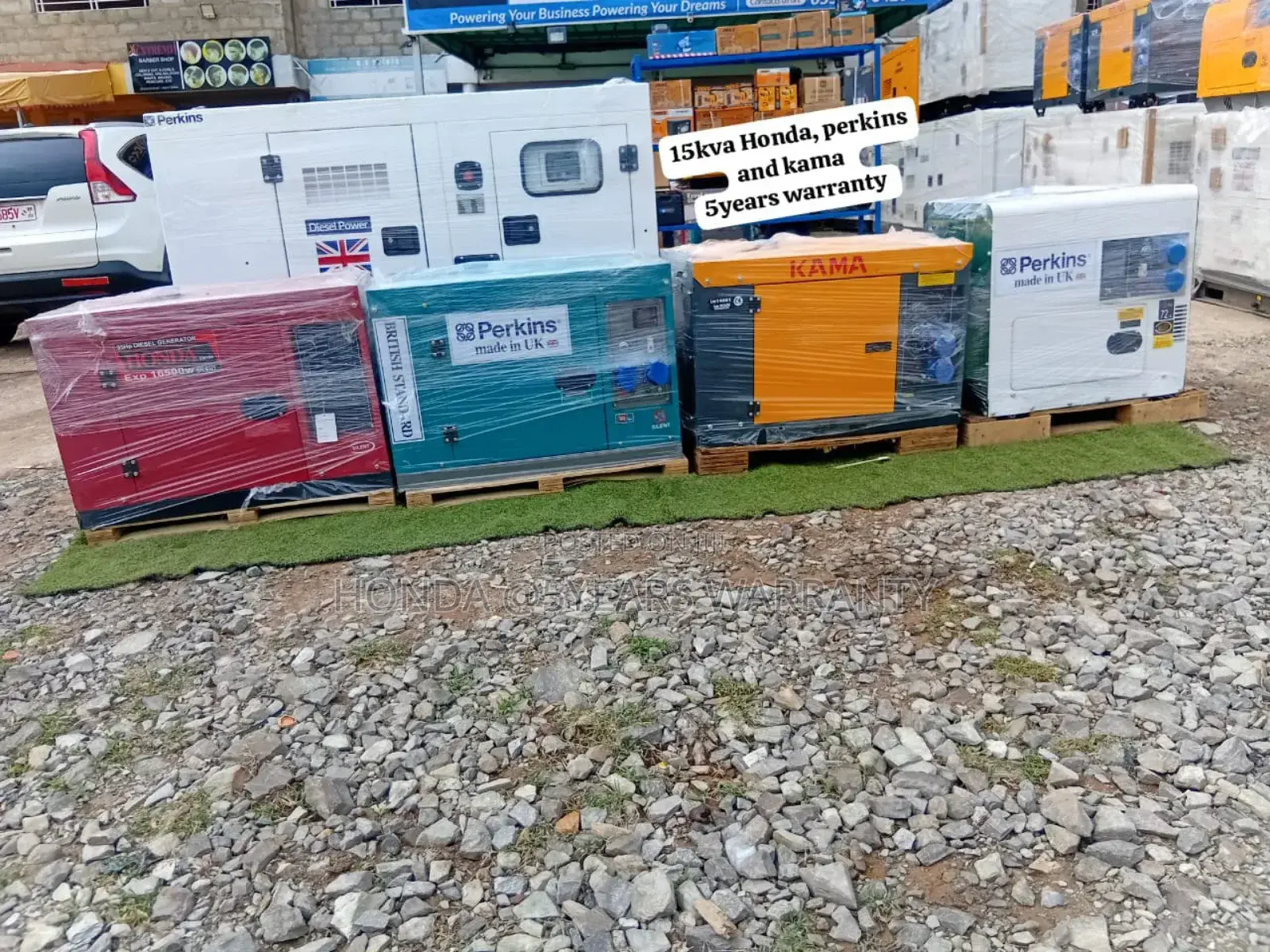 Honda, Perkins and Kama Generators Diesel 15kva 16500watts