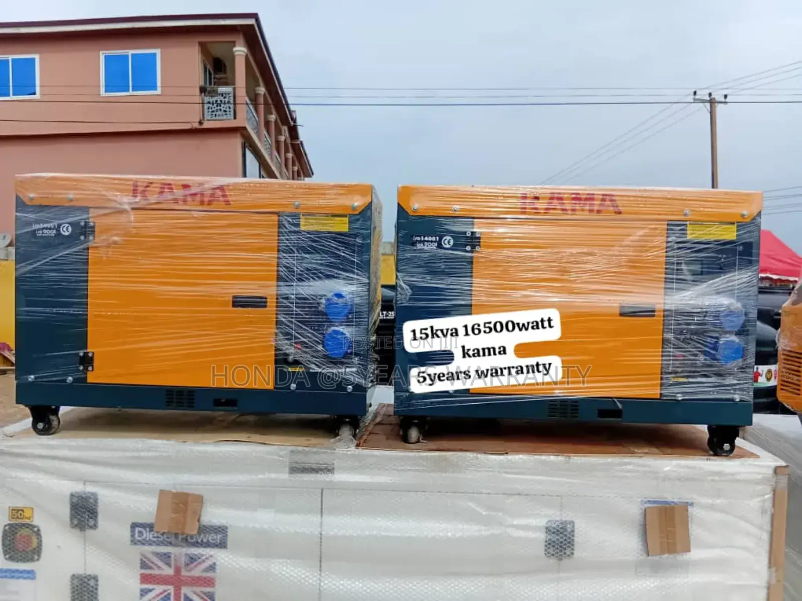 Energy Without Limits Kama 15kva 16500watt Generator Diesel