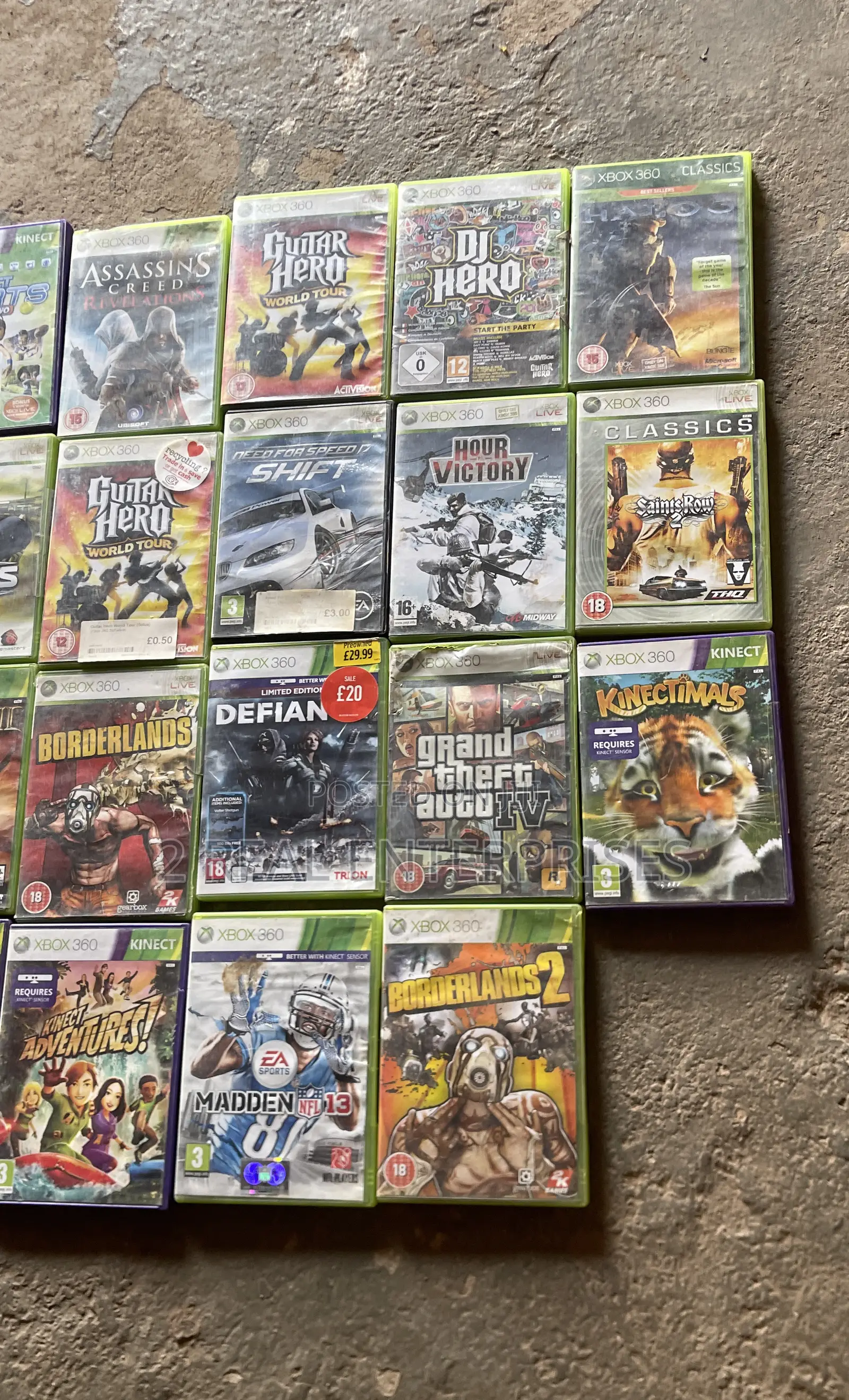 Xbox 360 Games Cd Read Description