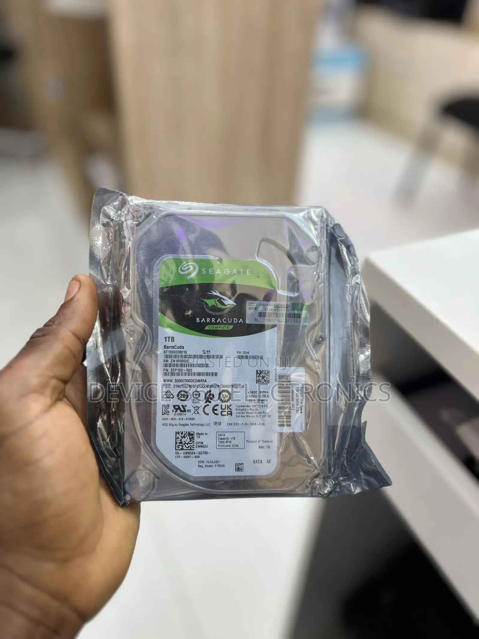 New 1tb Harddrive