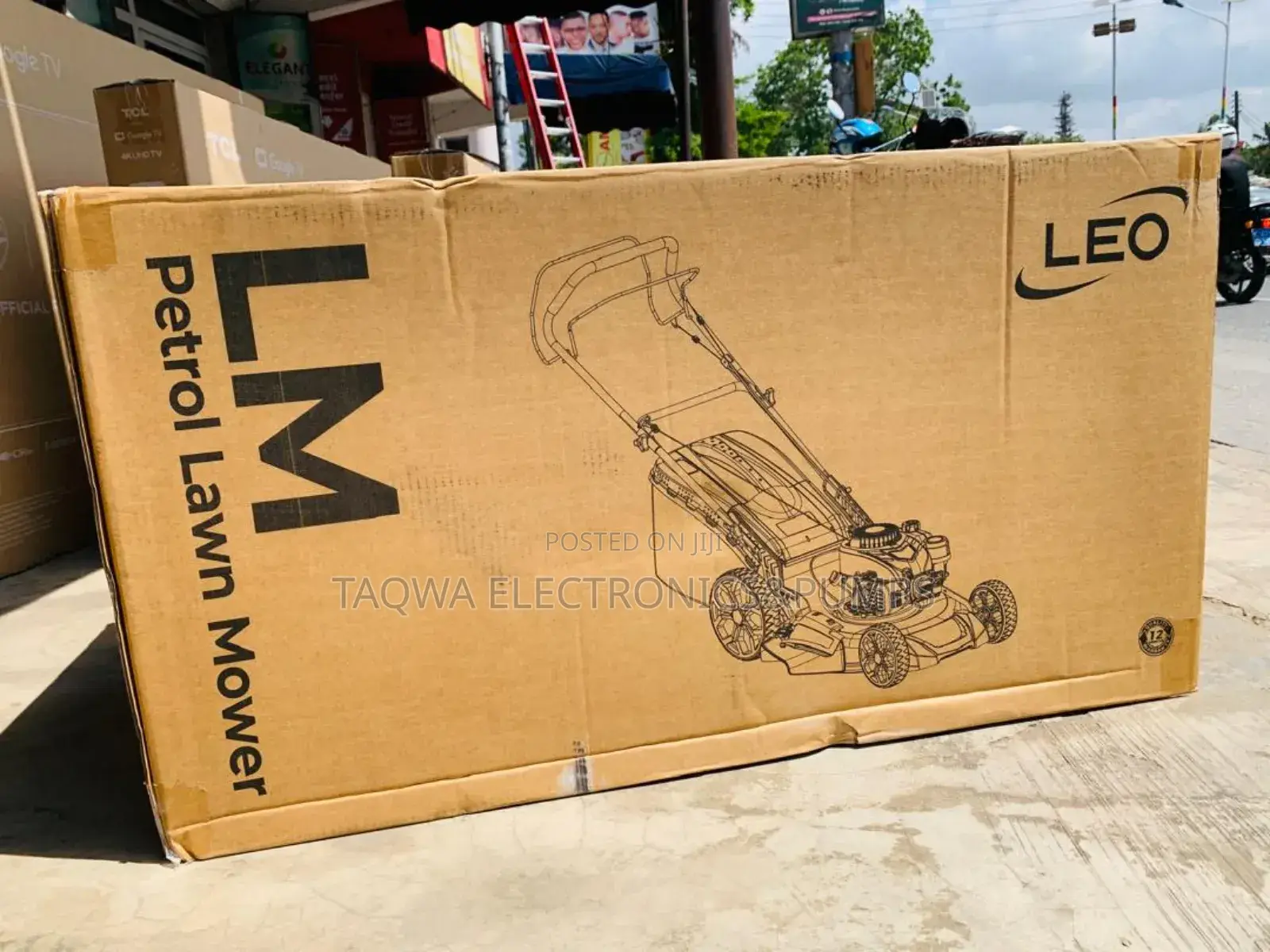 Height Adjustable, Lawn Mower Leo 5.5hp