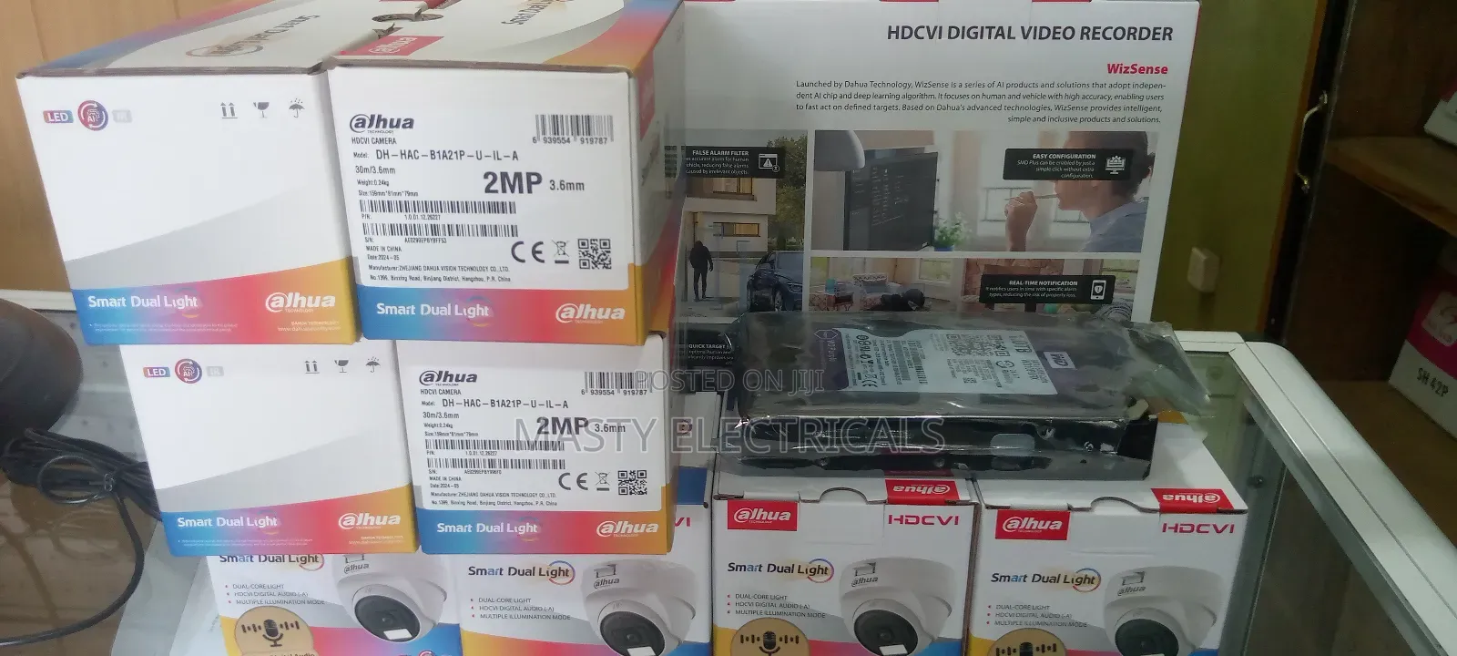8 Channel Dahua CCTV Complete Kit