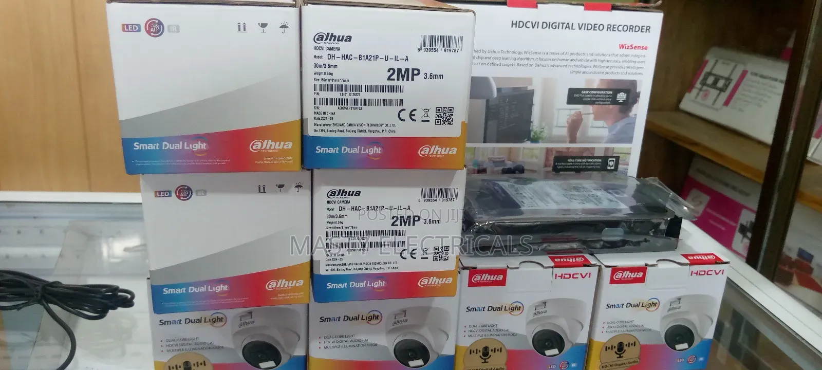 8 Channel Dahua CCTV Complete Kit