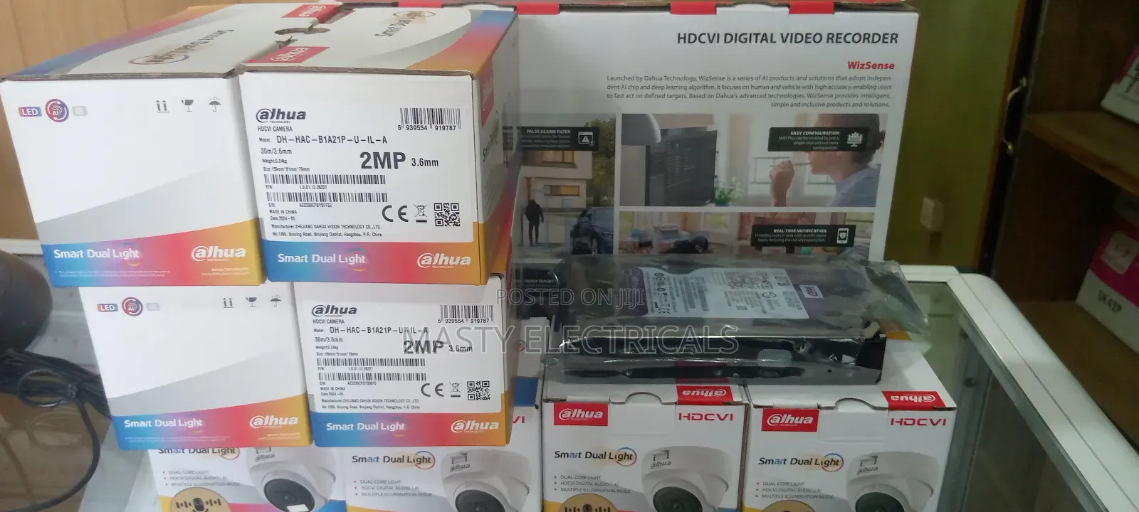 8 Channel Dahua CCTV Complete Kit