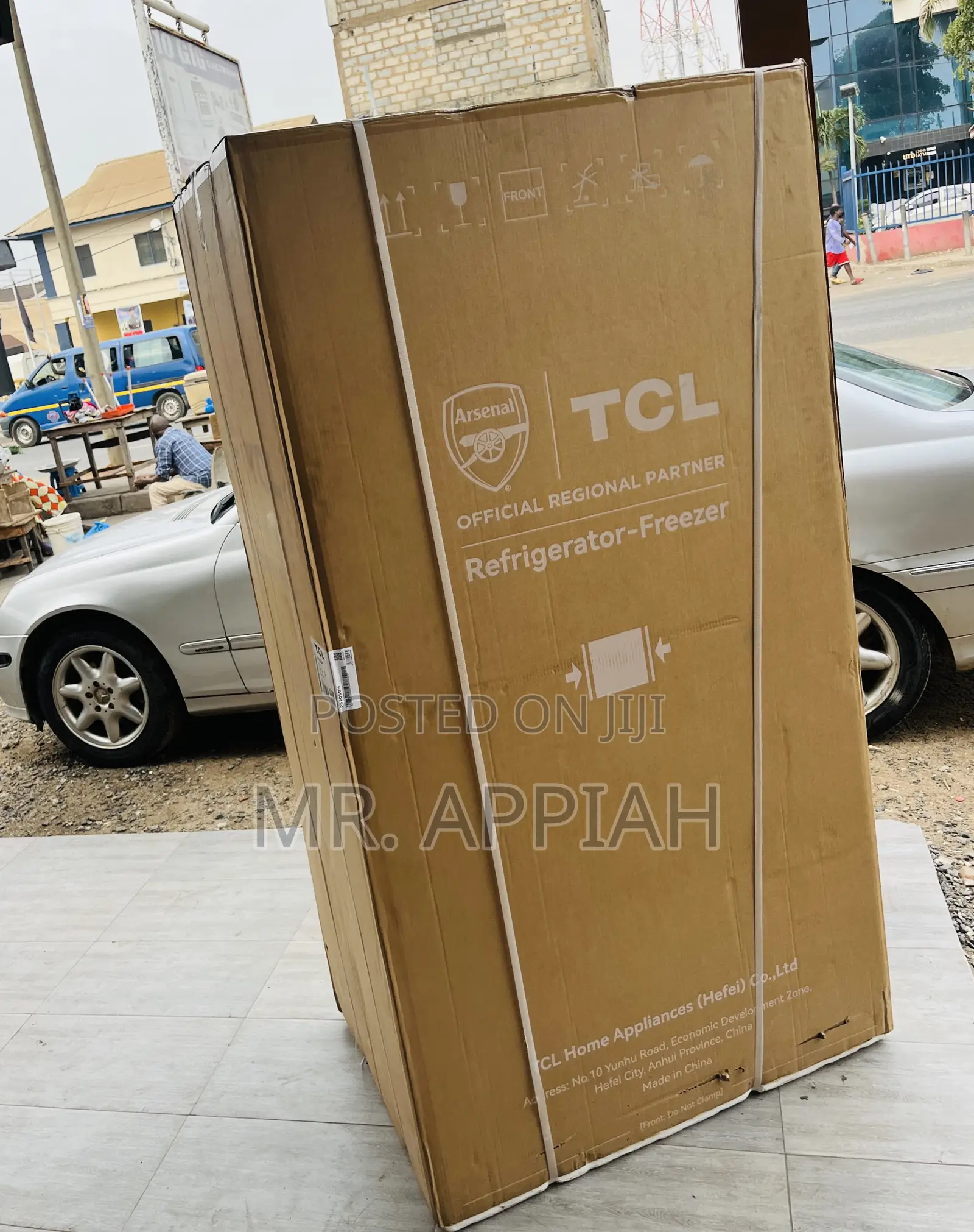 Beautiful Made TCL Side by Side Electric Fridge(Gray) 