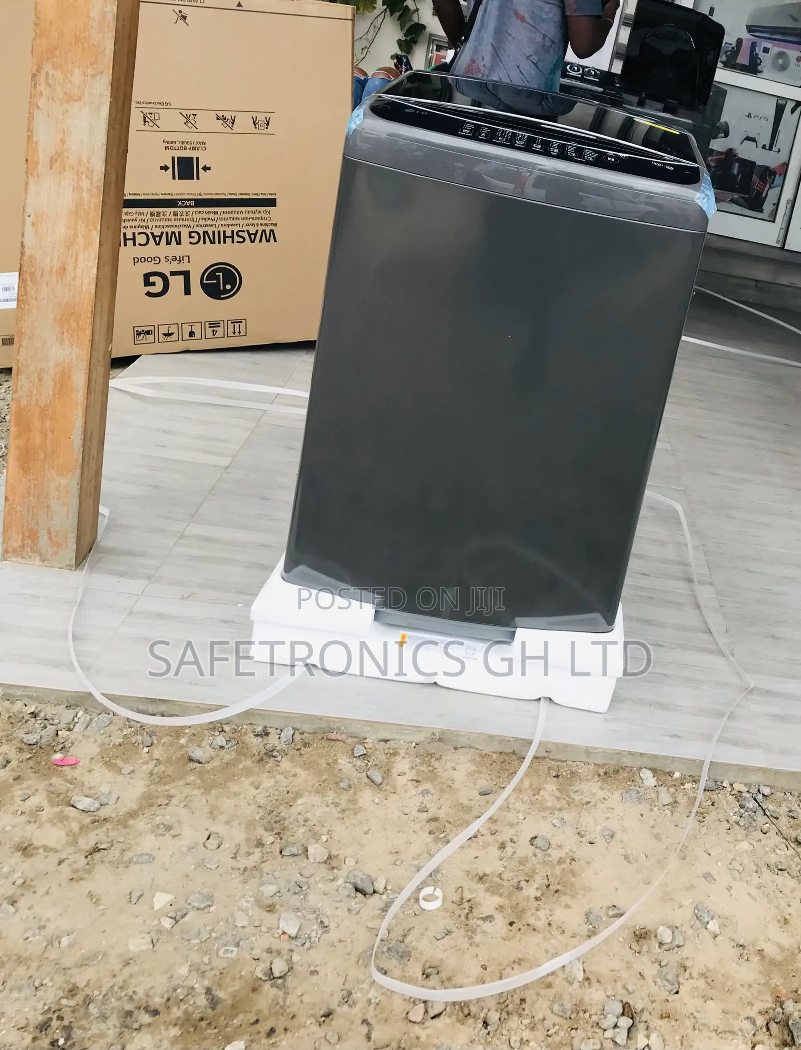 Lastest Lg Inverter 16.0kg Smart Grey Fast Washingmachine