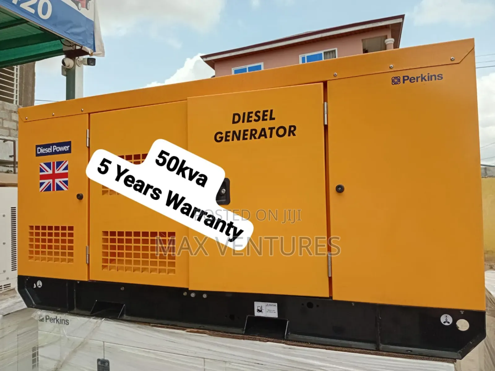 Long Battery Life 50kva Diesel Generator Silent