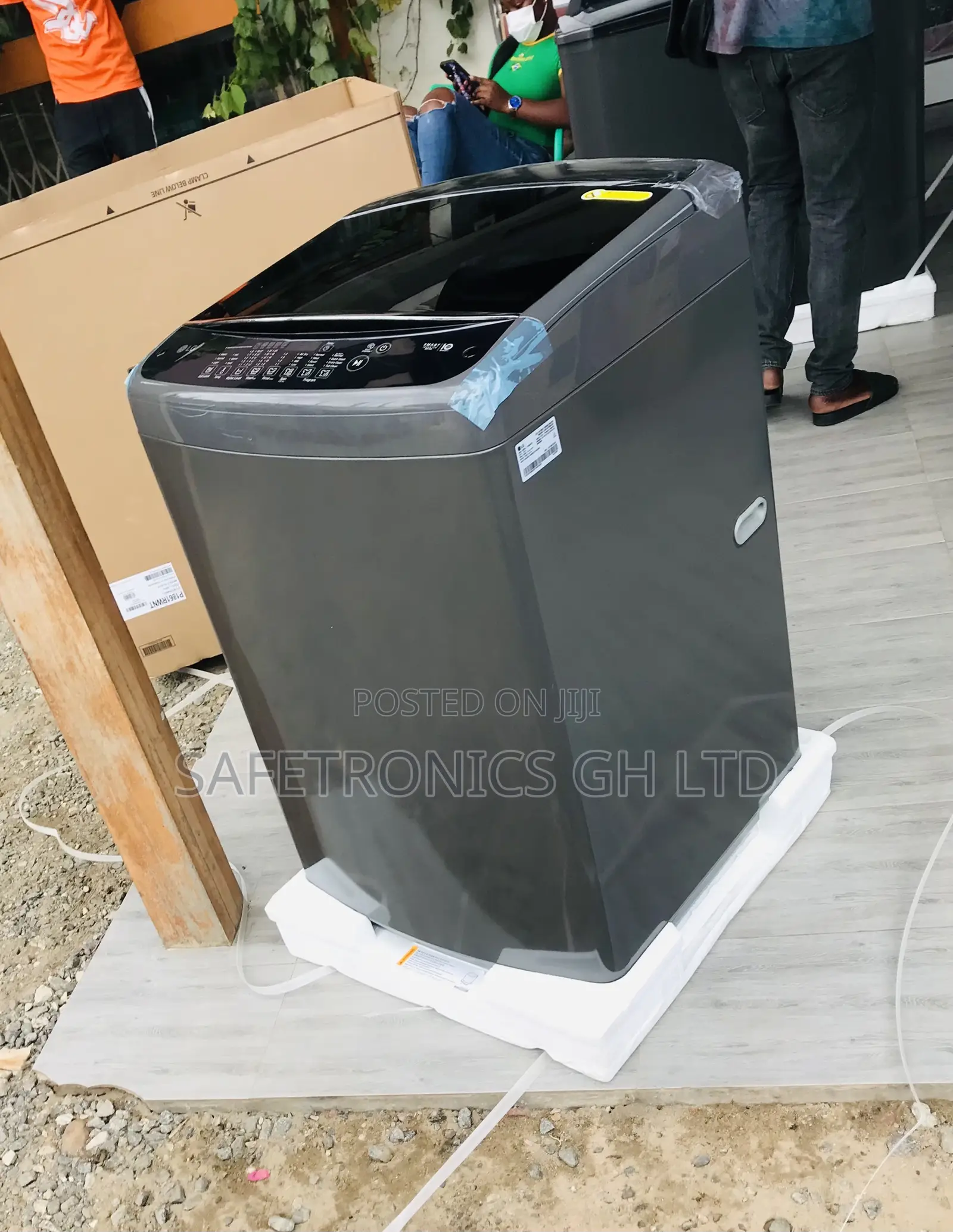 Lg Brand New Gray Topload Inverter Smart 16.0kg Washer