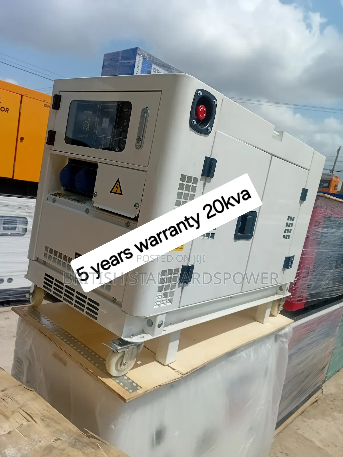 High Frequency 20kva Silent Diesel Generator