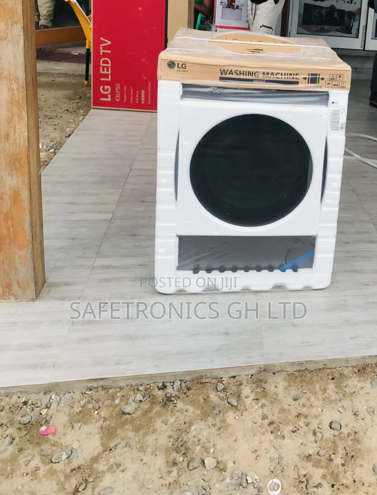 Newly Best Lg 8kg Fullauto Front Load Grey Smart Washer