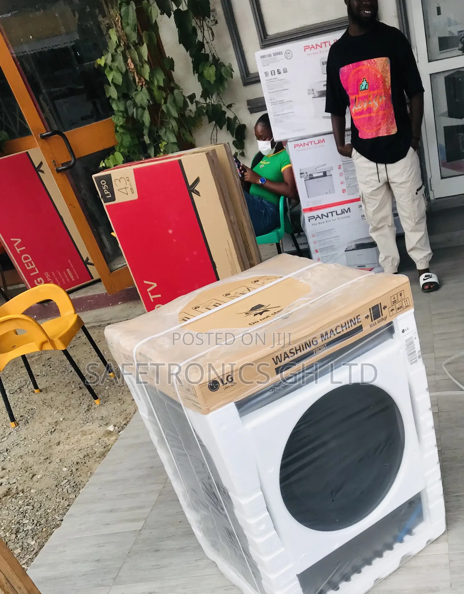 Choose 8kg Lg Grey Fullauto Smart Inverter Frontload Washer