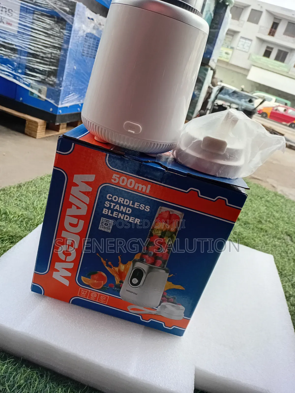 Exclusive Wadfow Stainless Blender Senza Blade