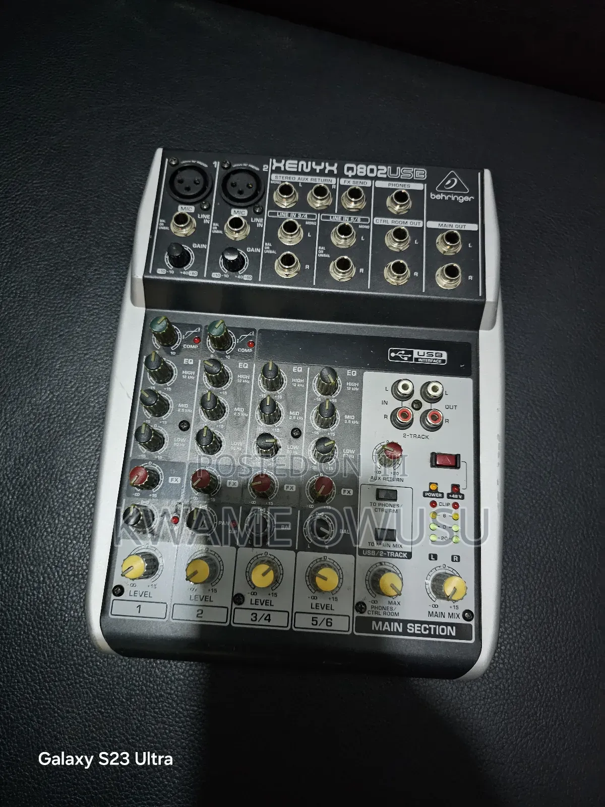 Behringer Xenyx Q802 Usb Mixer