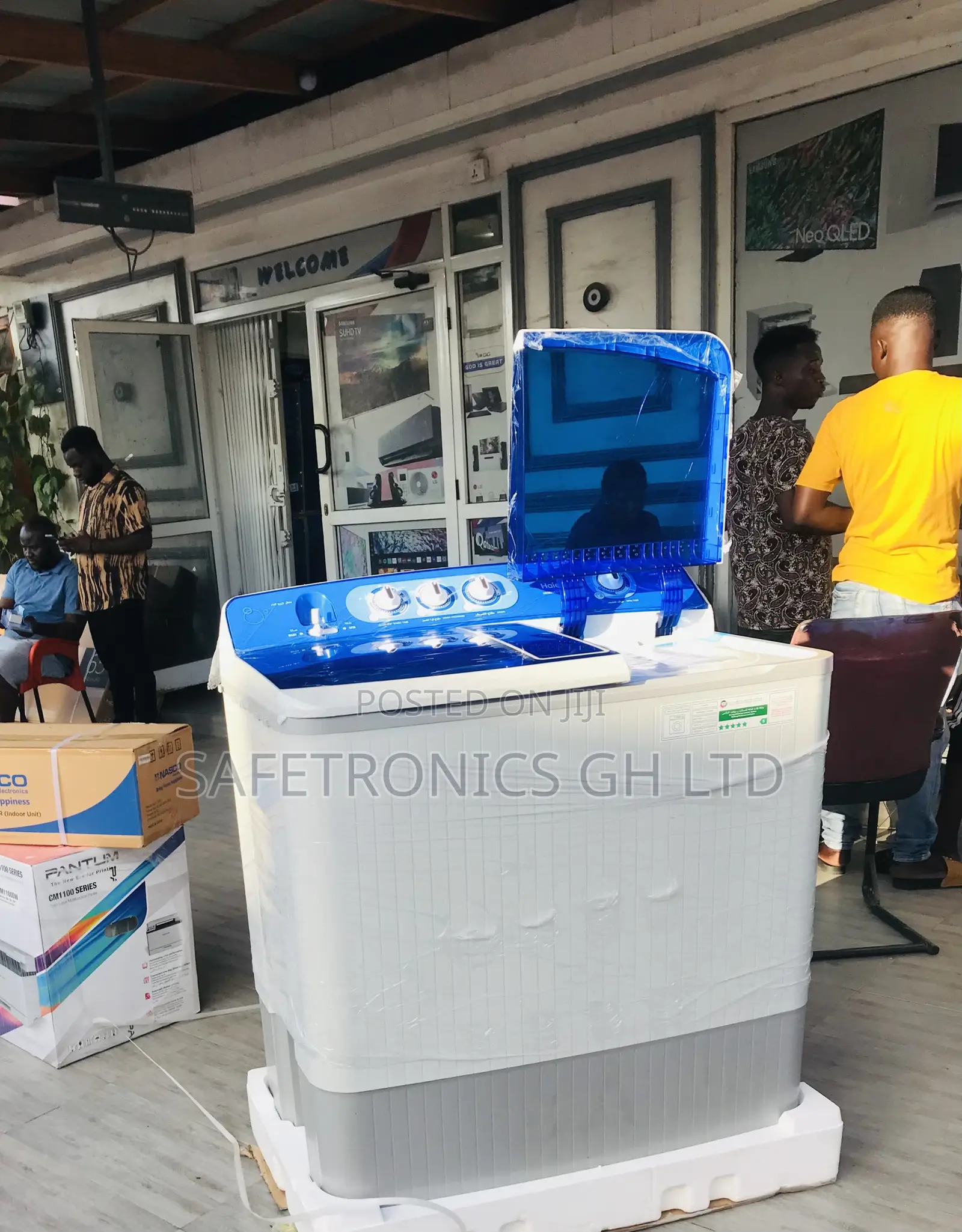 Genuine Fast Topload Fullauto 18kg Inverter Haier Washer
