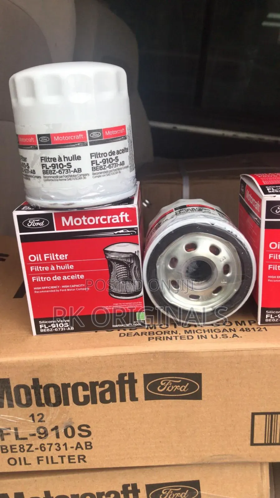 Motorcraft Oil Filter Fl-910s For Escape/Focus From Usa