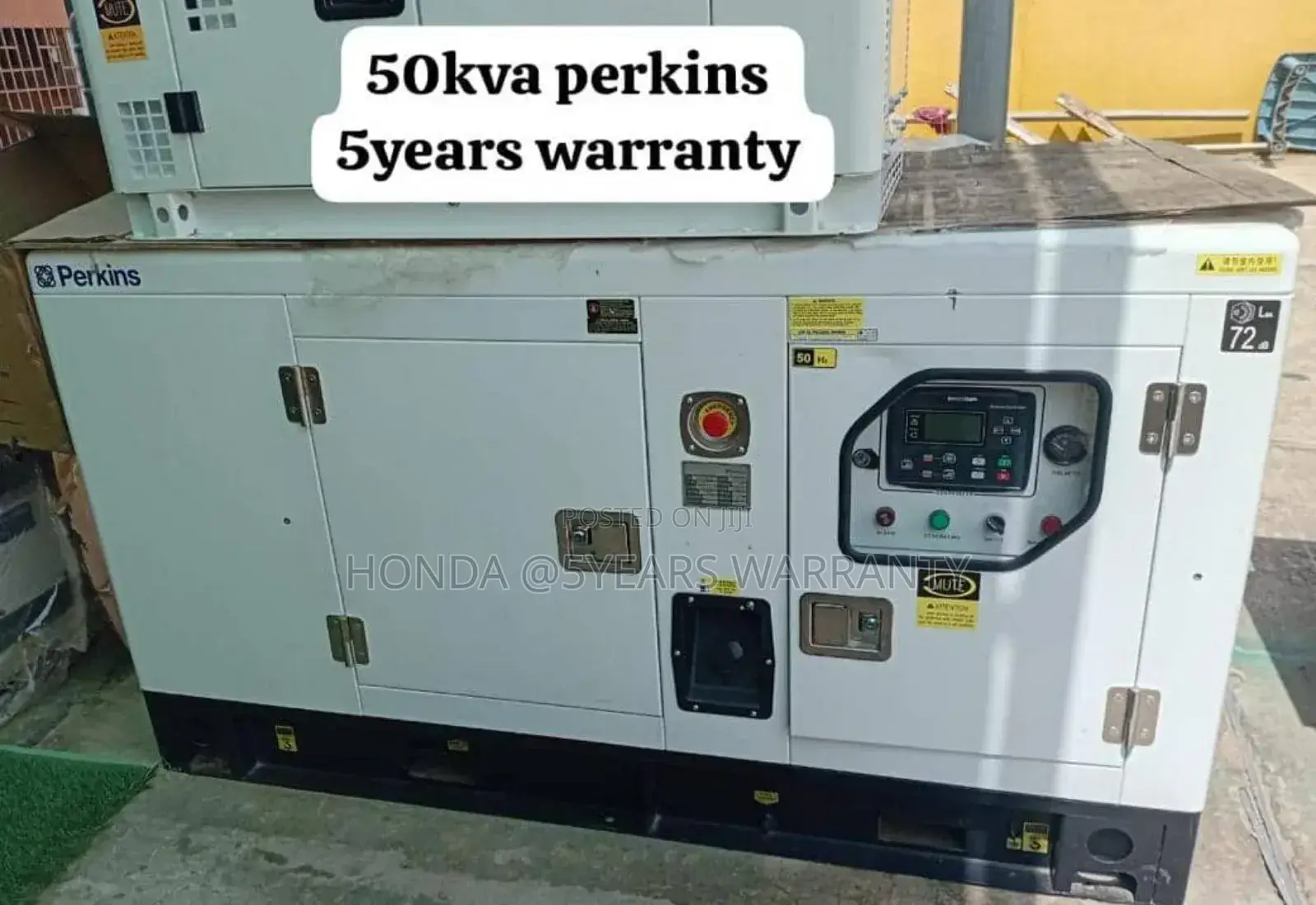 Harvesting Energy's Potential 50kva Perkins Generator 3phase