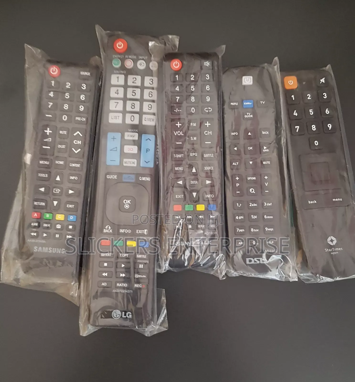 Startimes/ DSTV/ TCL/ Samsung/ LG/ Hisense/Nasco/ Master/ SMART