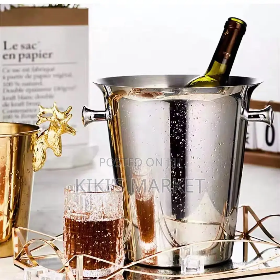 Stainless Steel Champagne Bucket 5l