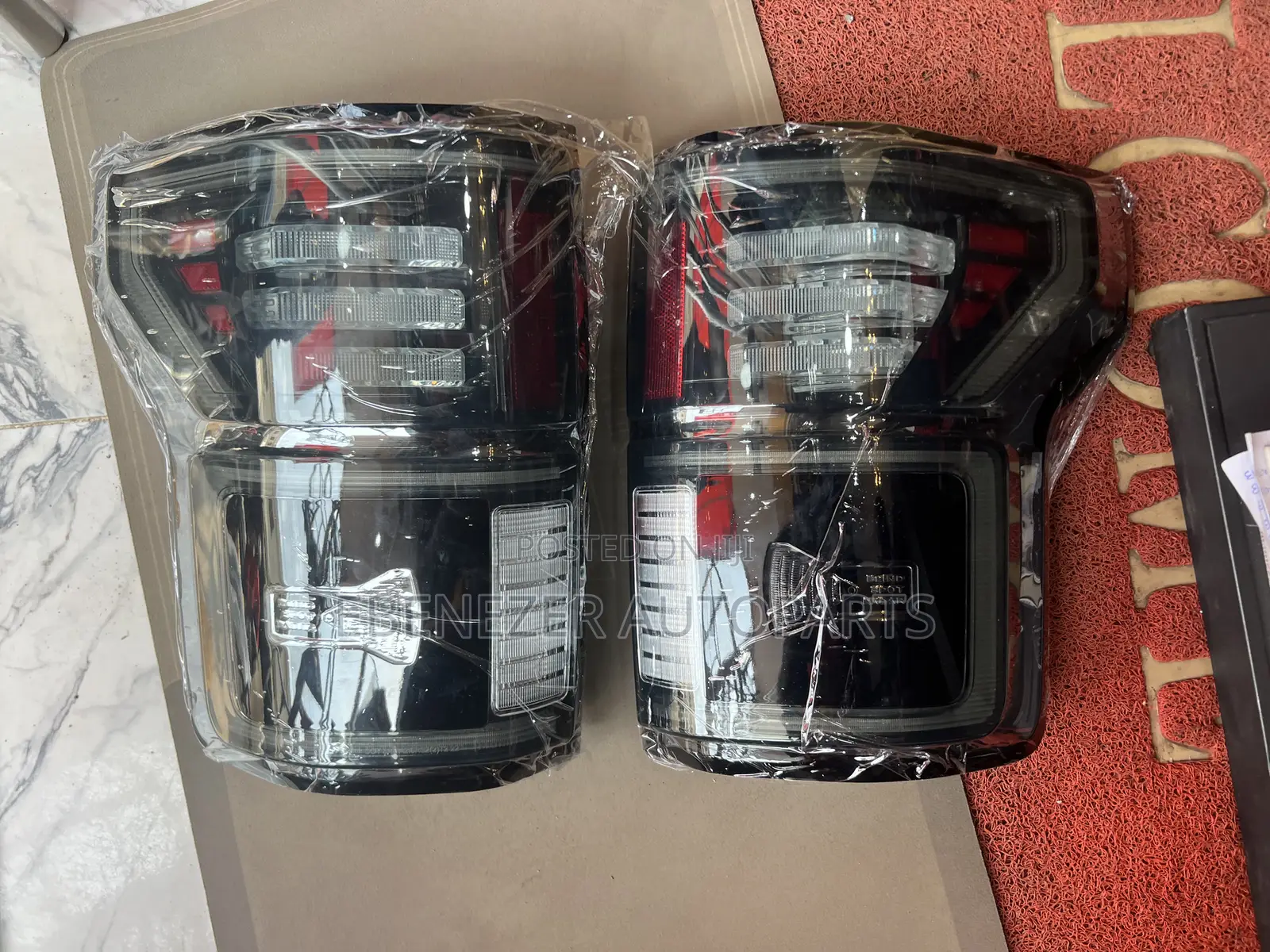 Ford F150 2015 - 2020 Led Spec Taillights With Sensor