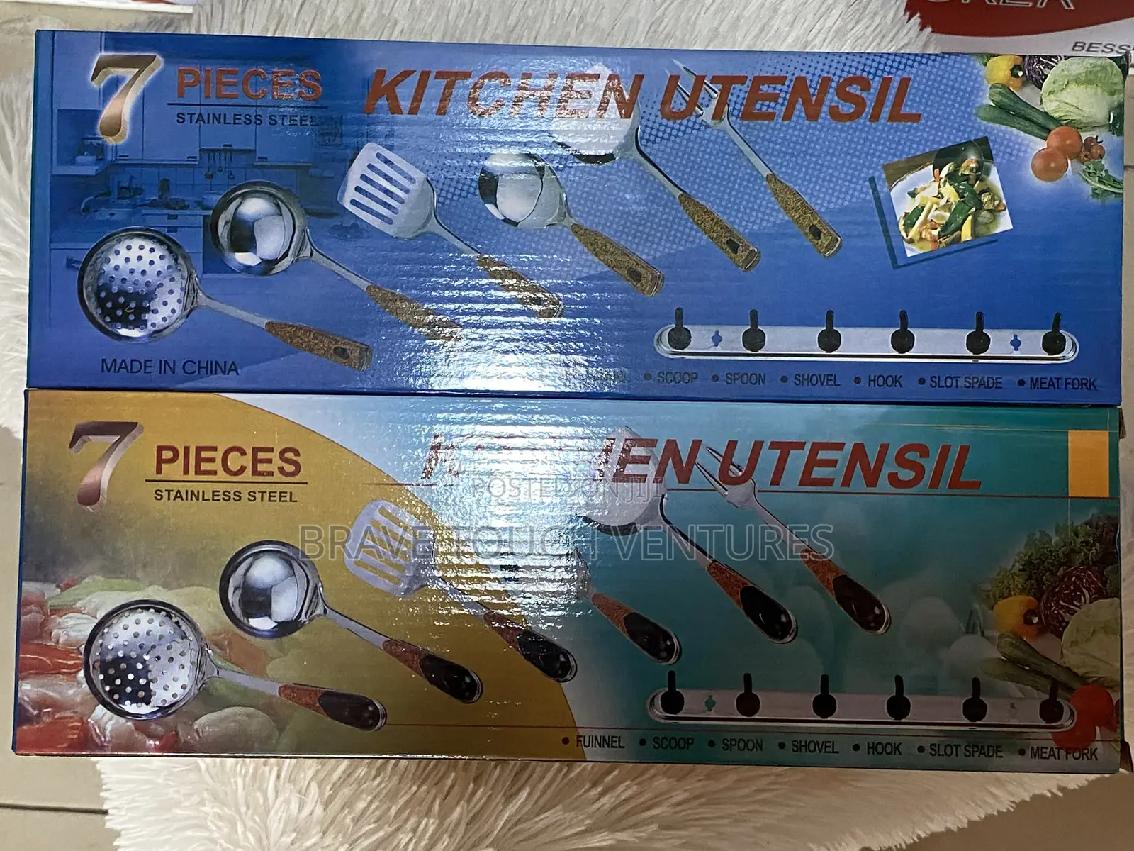 7 Piece Stainless Steel Spoon Set
