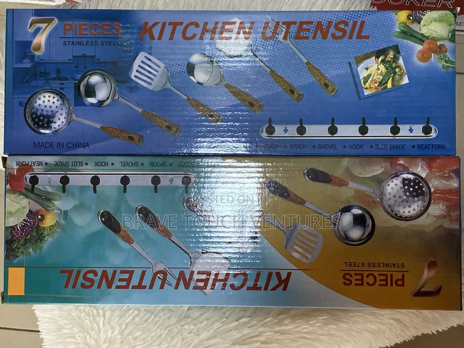7 Piece Stainless Steel Spoon Set