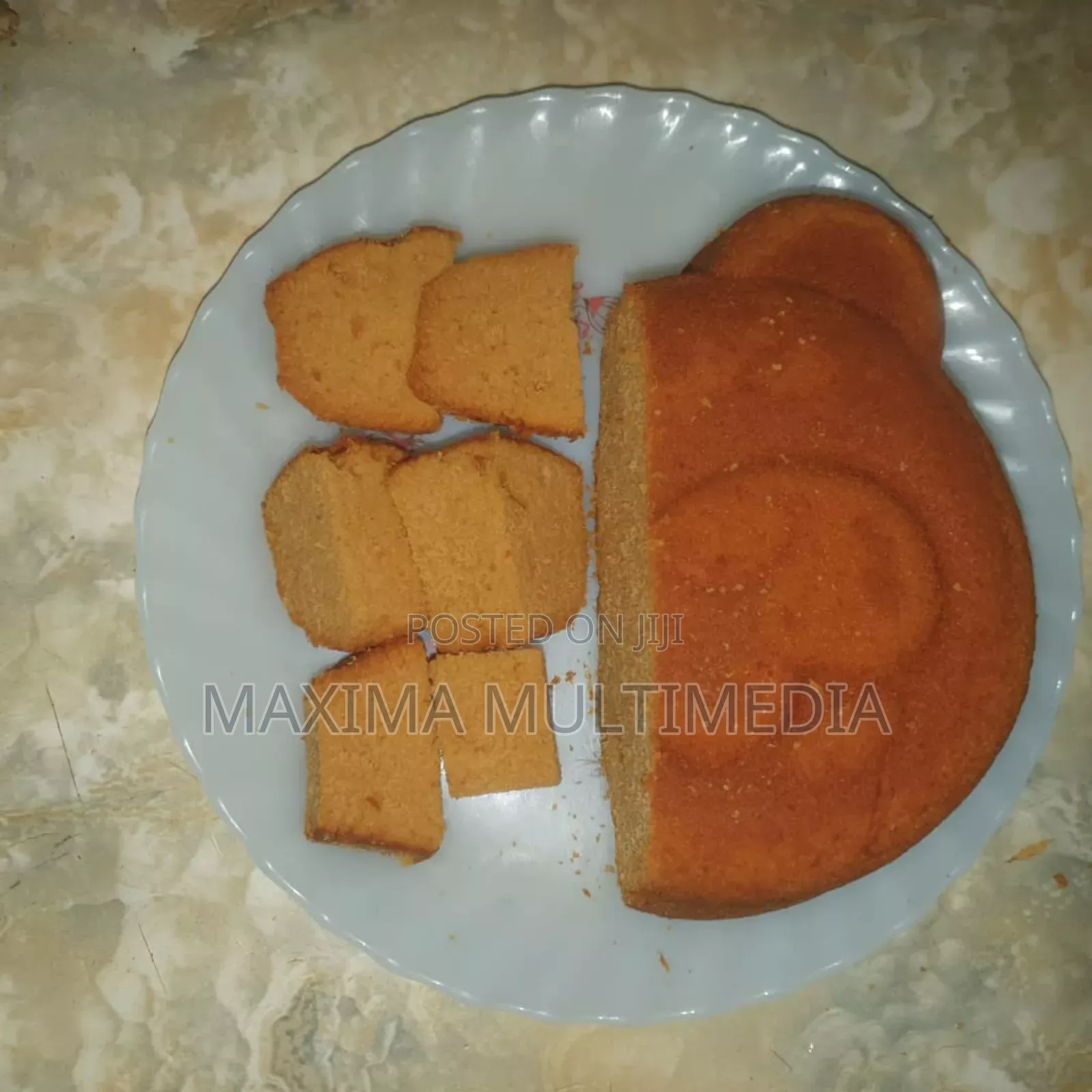Semi Caramelized Cake