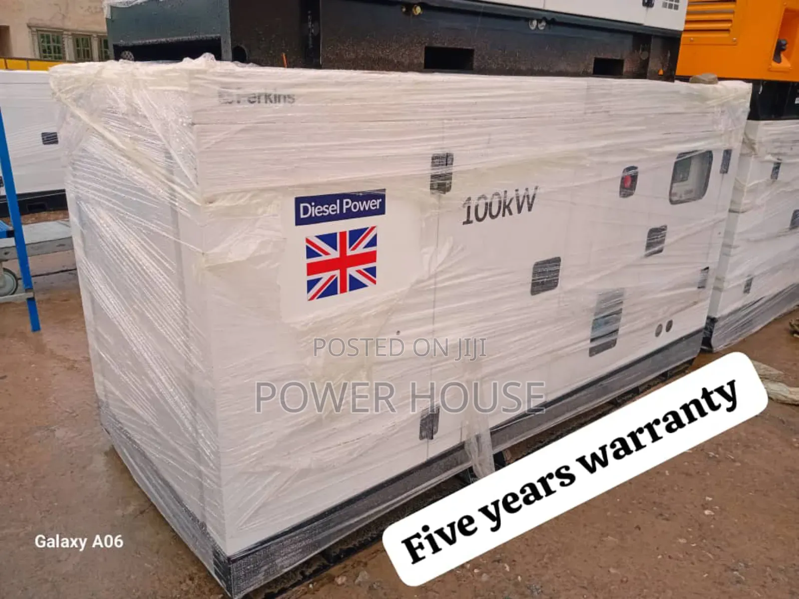 Vivacious 100kva Perkins Diesel Generator Plant
