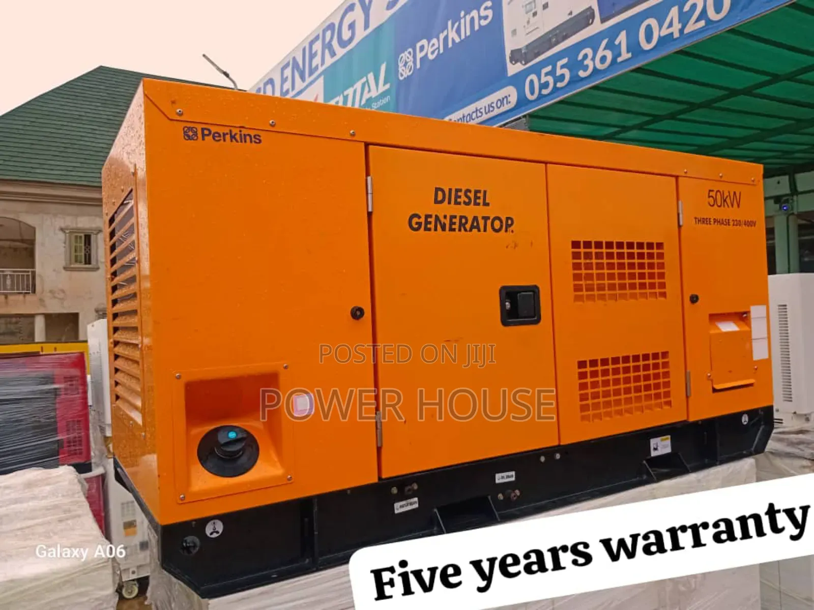 Intellectual 50kva Perkins Diesel Plant
