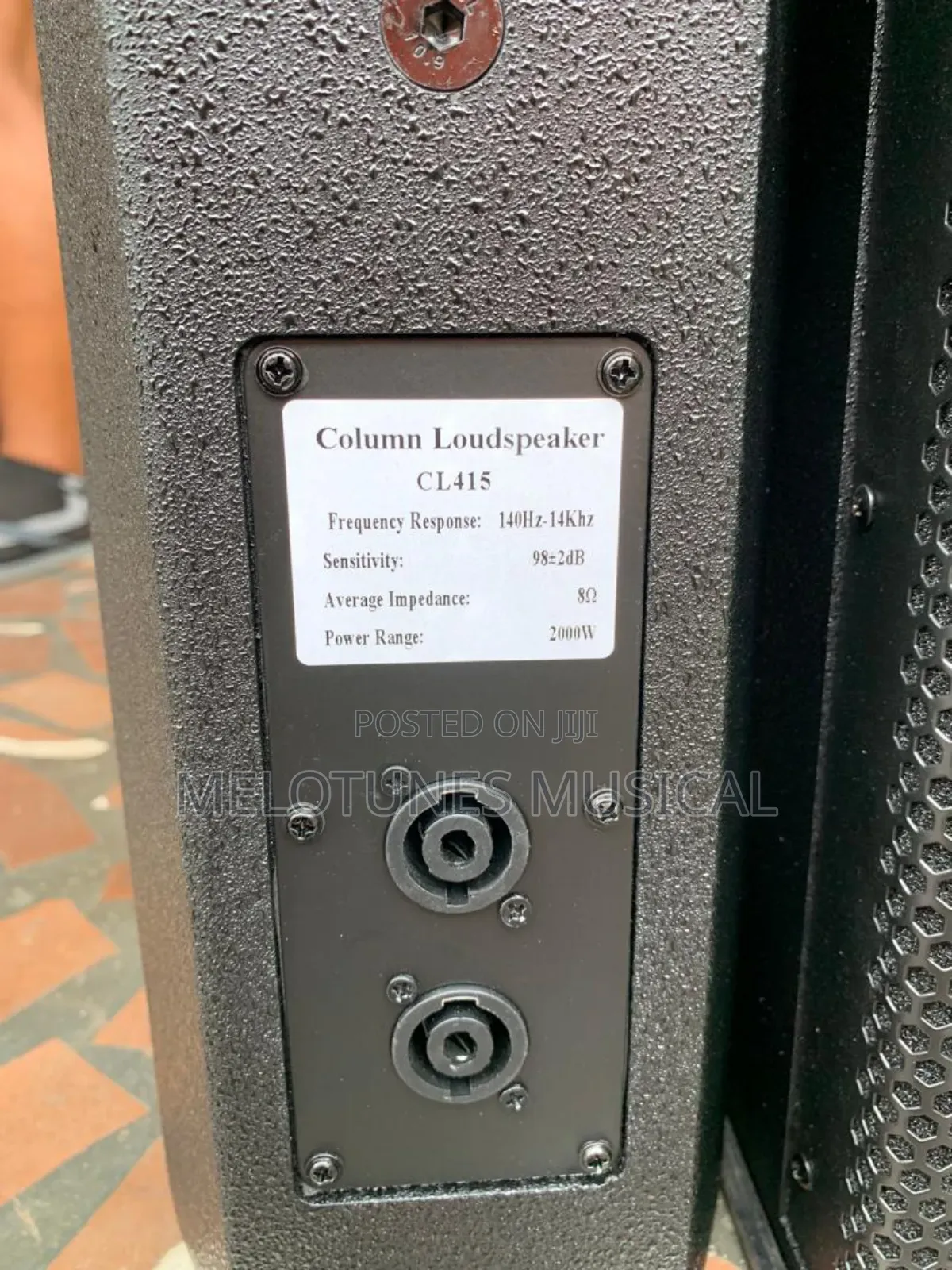 Jac Professional Passive Column Speakers