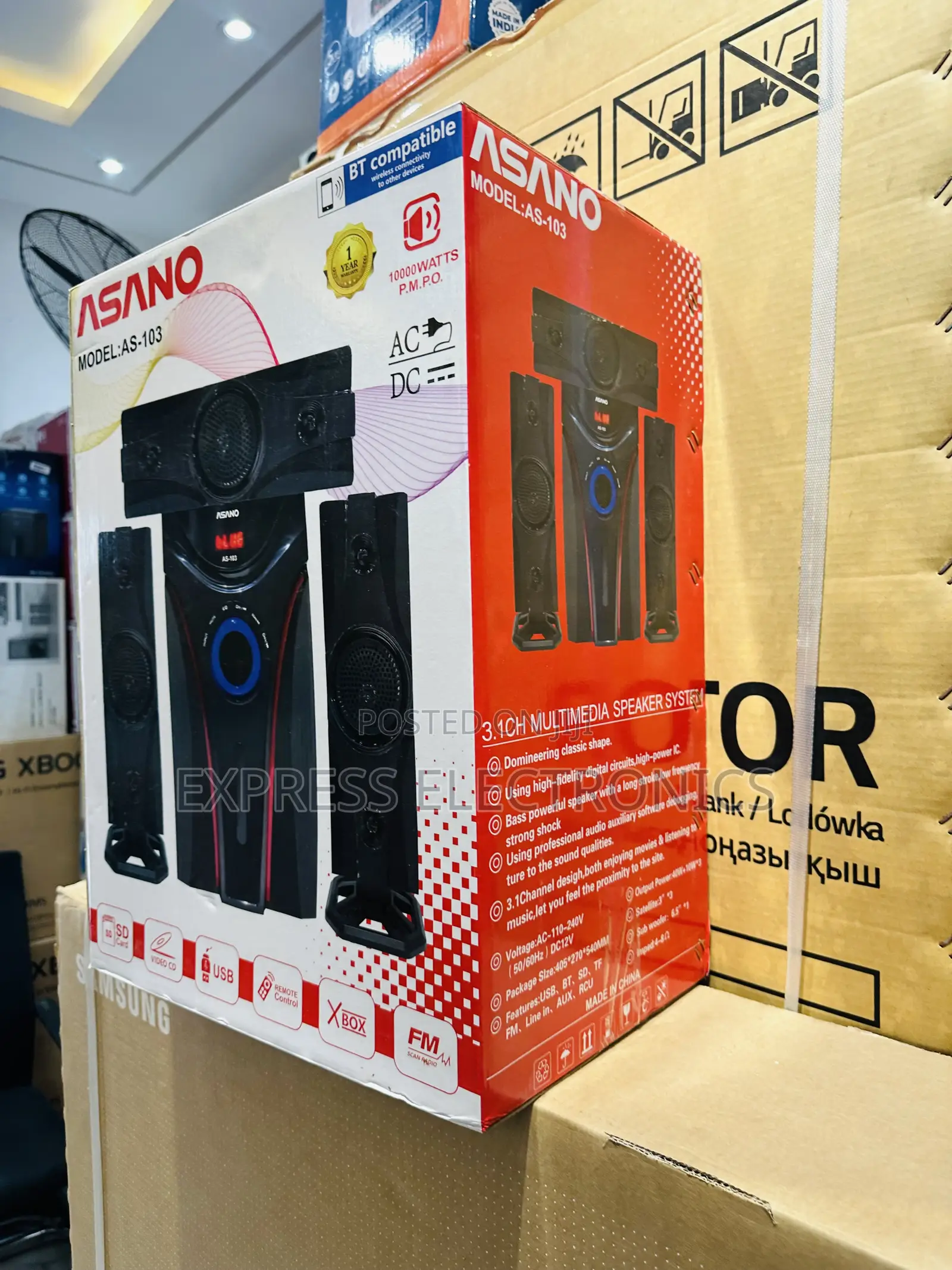 Highly Recommended Asano as-103 Sound System