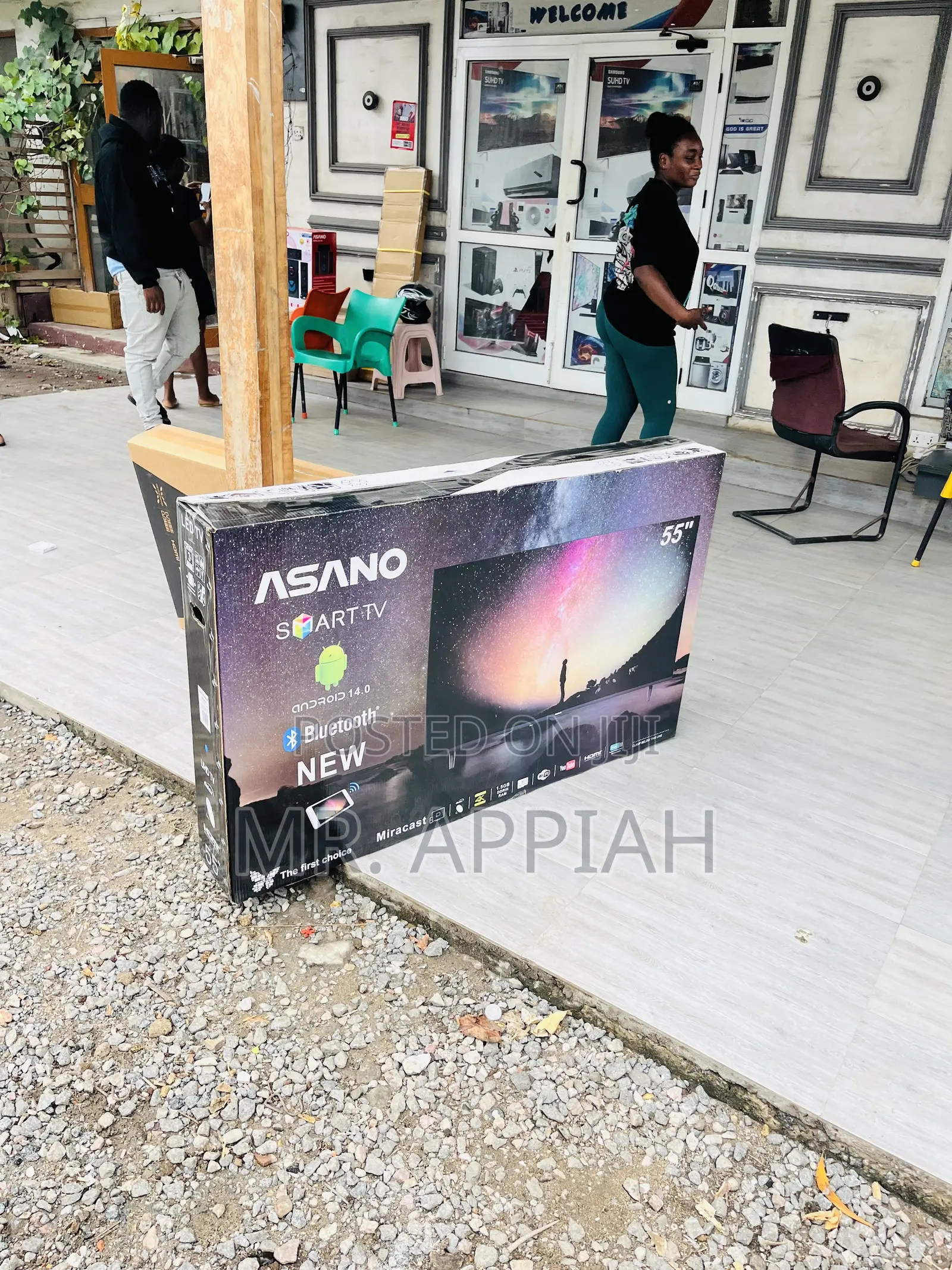 Check Out Unique Asano 55 Inch Uhd Smart Screen Tv.