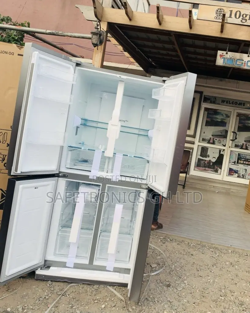 Correct Best Sidebyside 4 Doors Samsung Grey Fridge