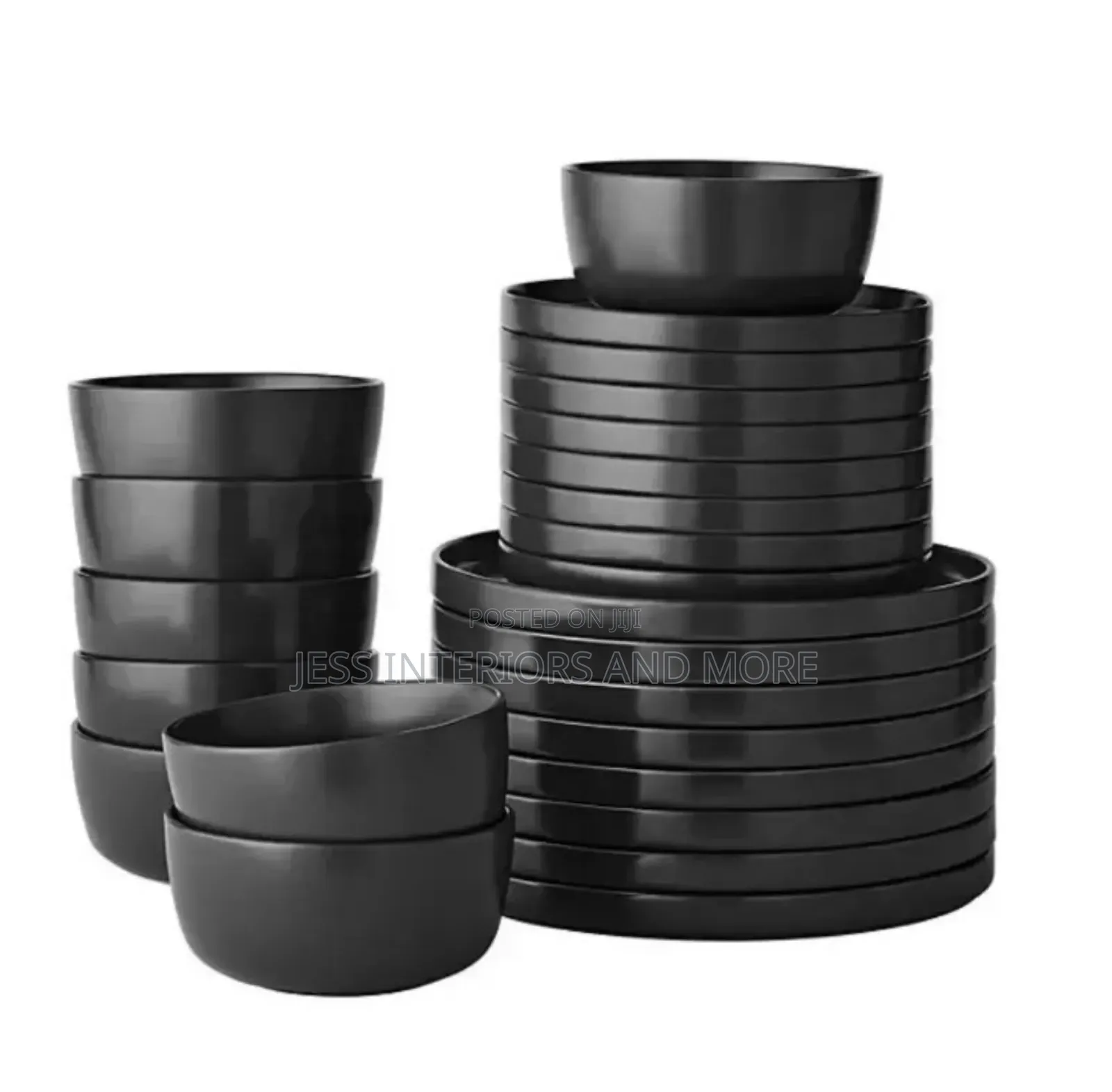 Member's Mark 24 Piece Modern Stoneware Dinnerware Set
