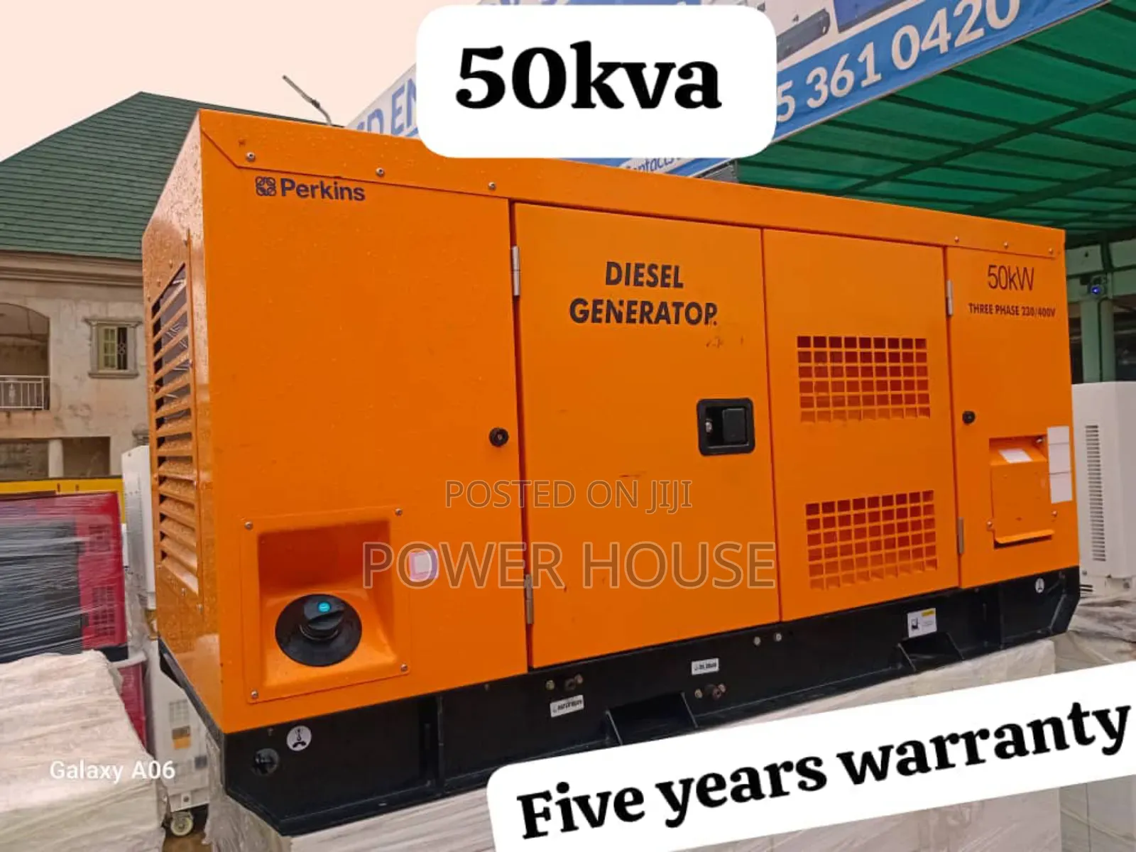 Power Solution 50kva Perkins Diesel Plant