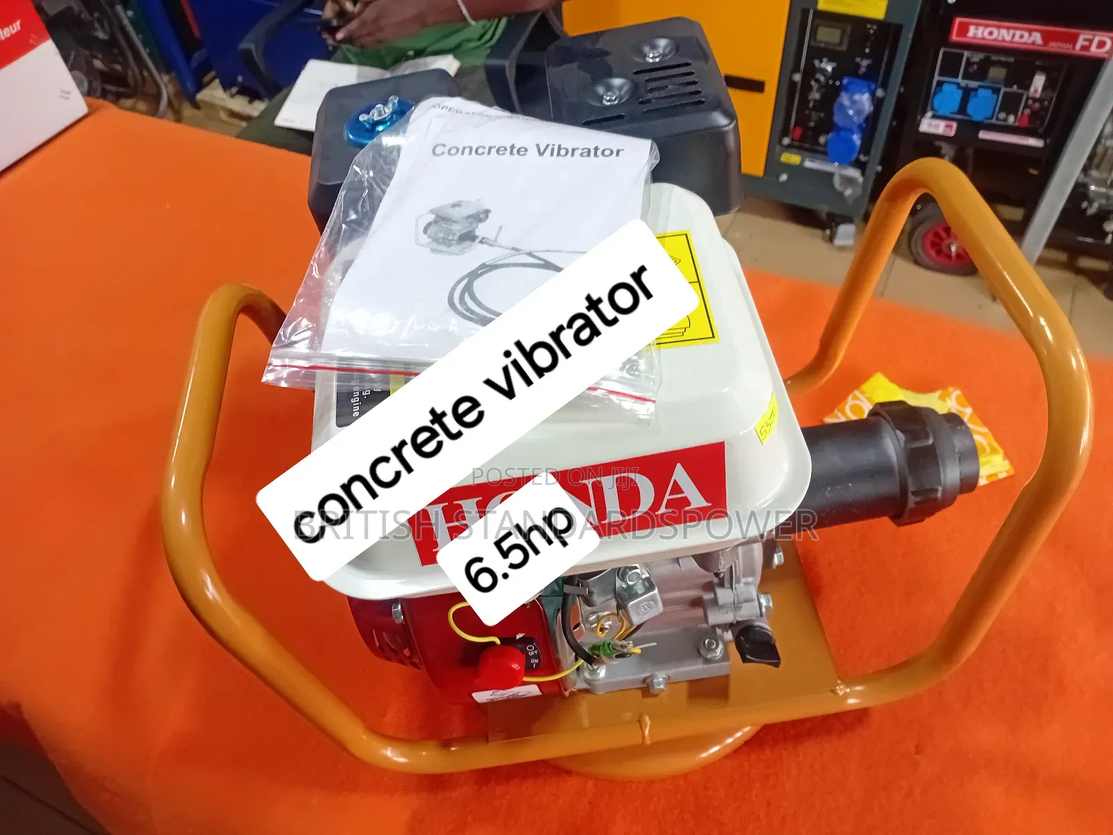 High-Frequency Concrete Vibrator