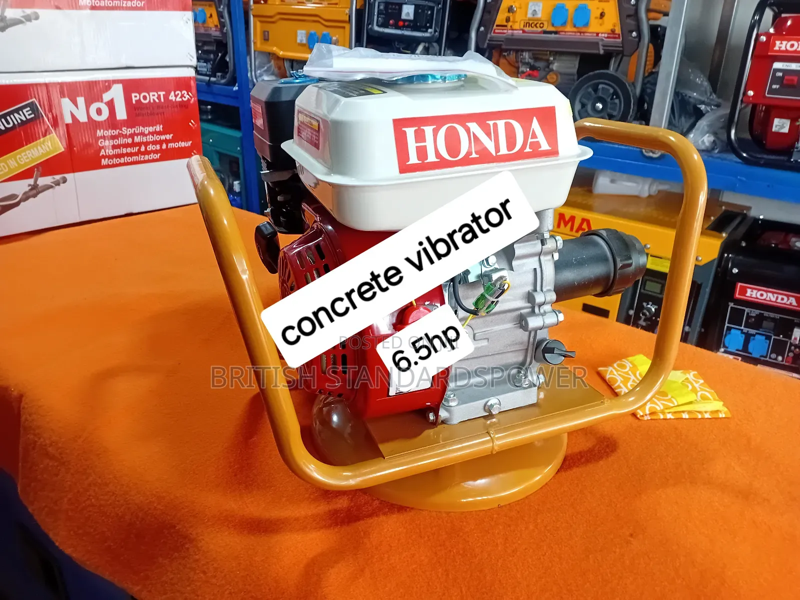 Sustainable 6.5hp Petrol Concrete Vibrator