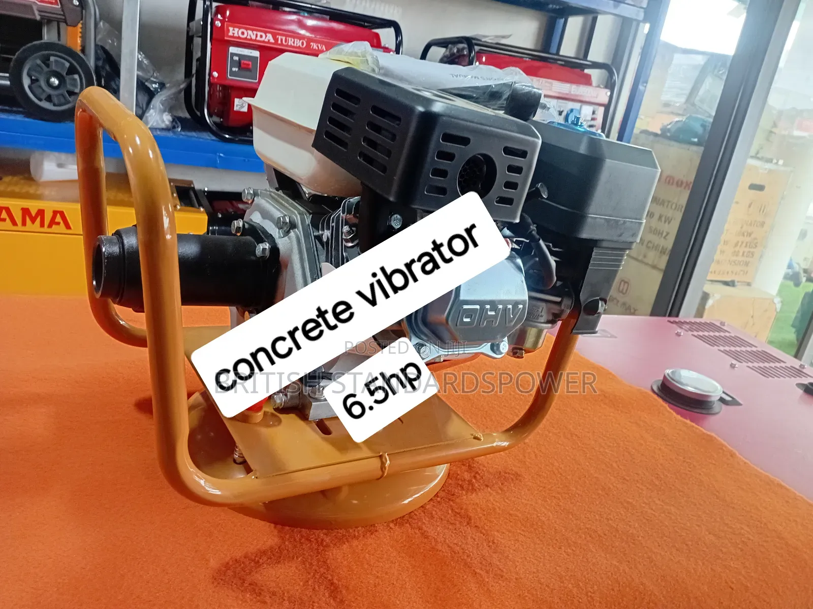 Sustainable 6.5hp Petrol Concrete Vibrator