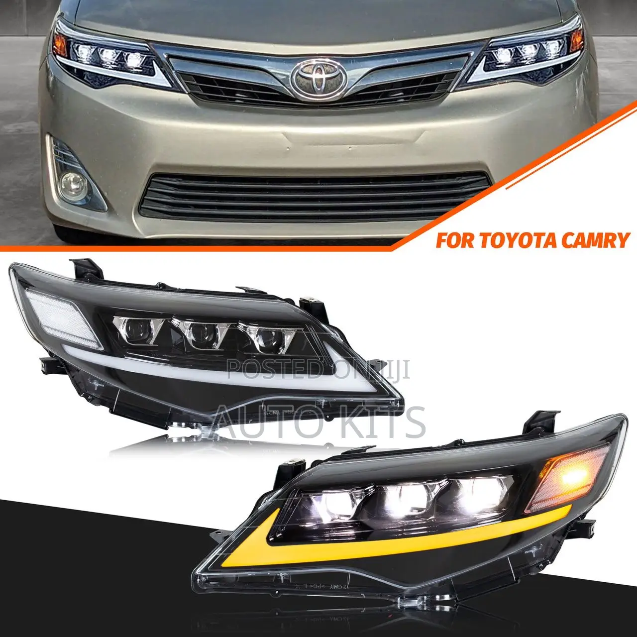 Camry Spider Head Lamp 2012