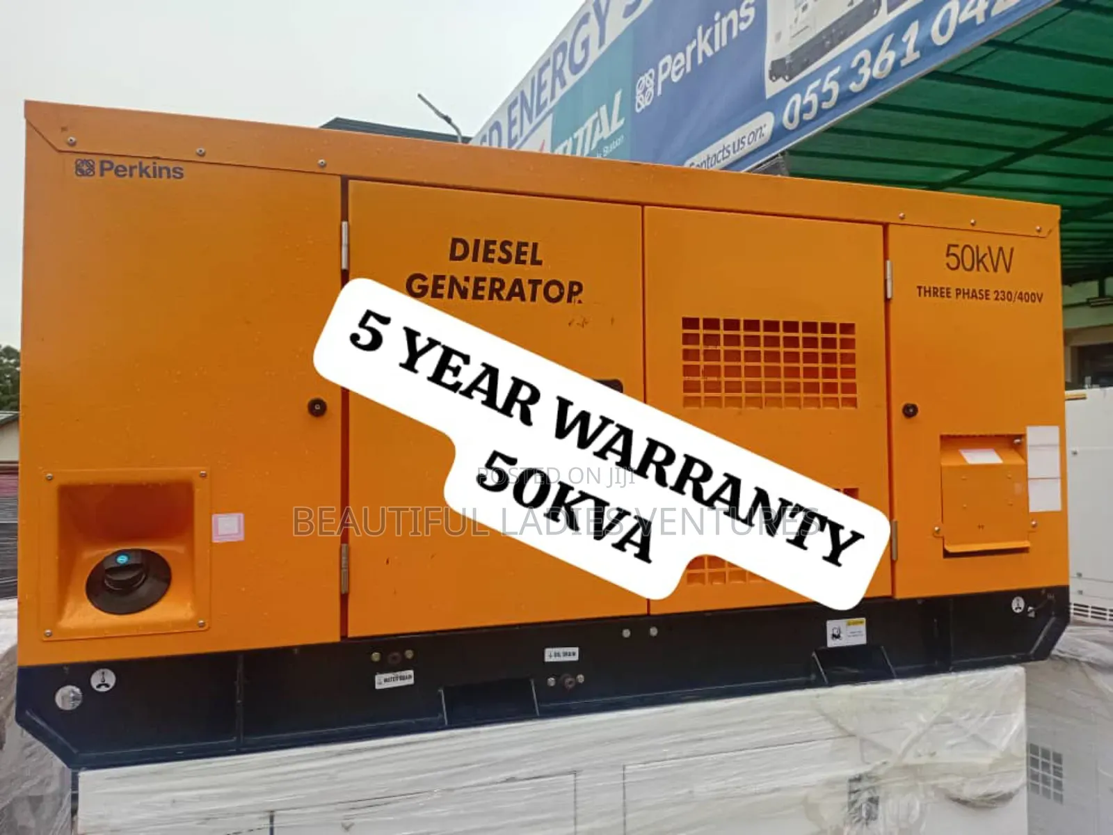 High Capacity 50kva Perkins Diesel Generator 50kva Perkins