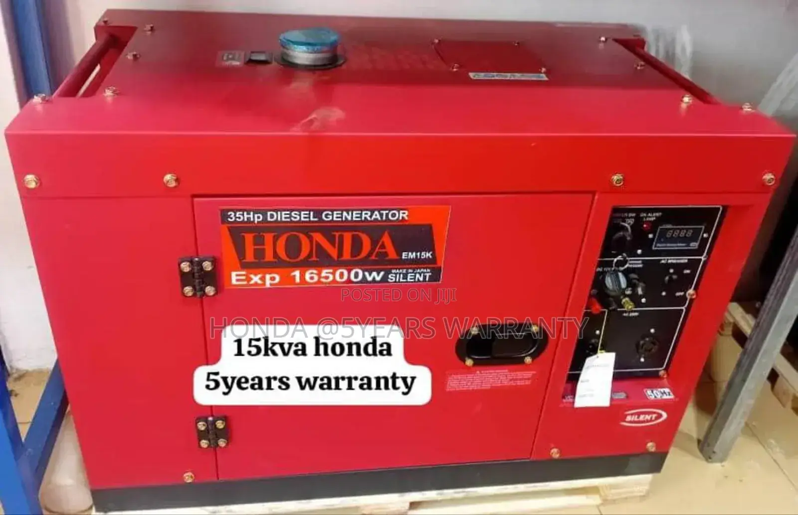Powering the Aspirationals Honda 15kva 16500watt Generator