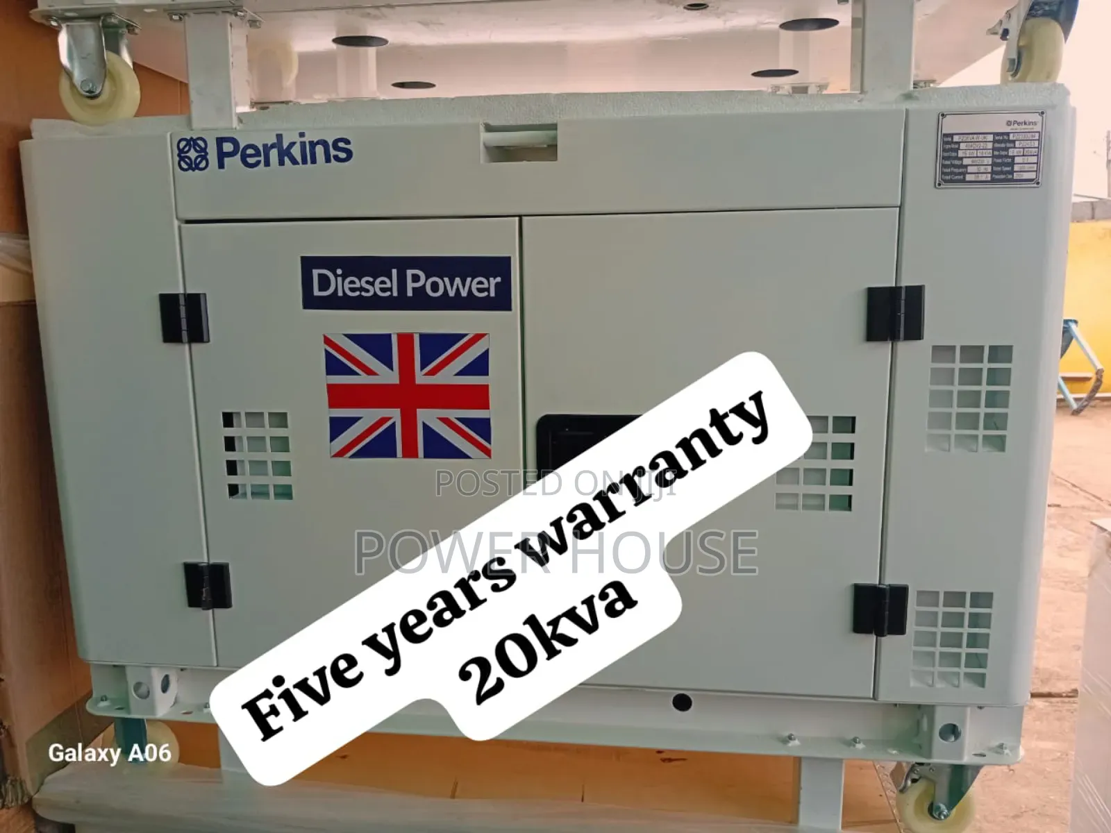 Power Star 20kva Perkins Diesel Generator
