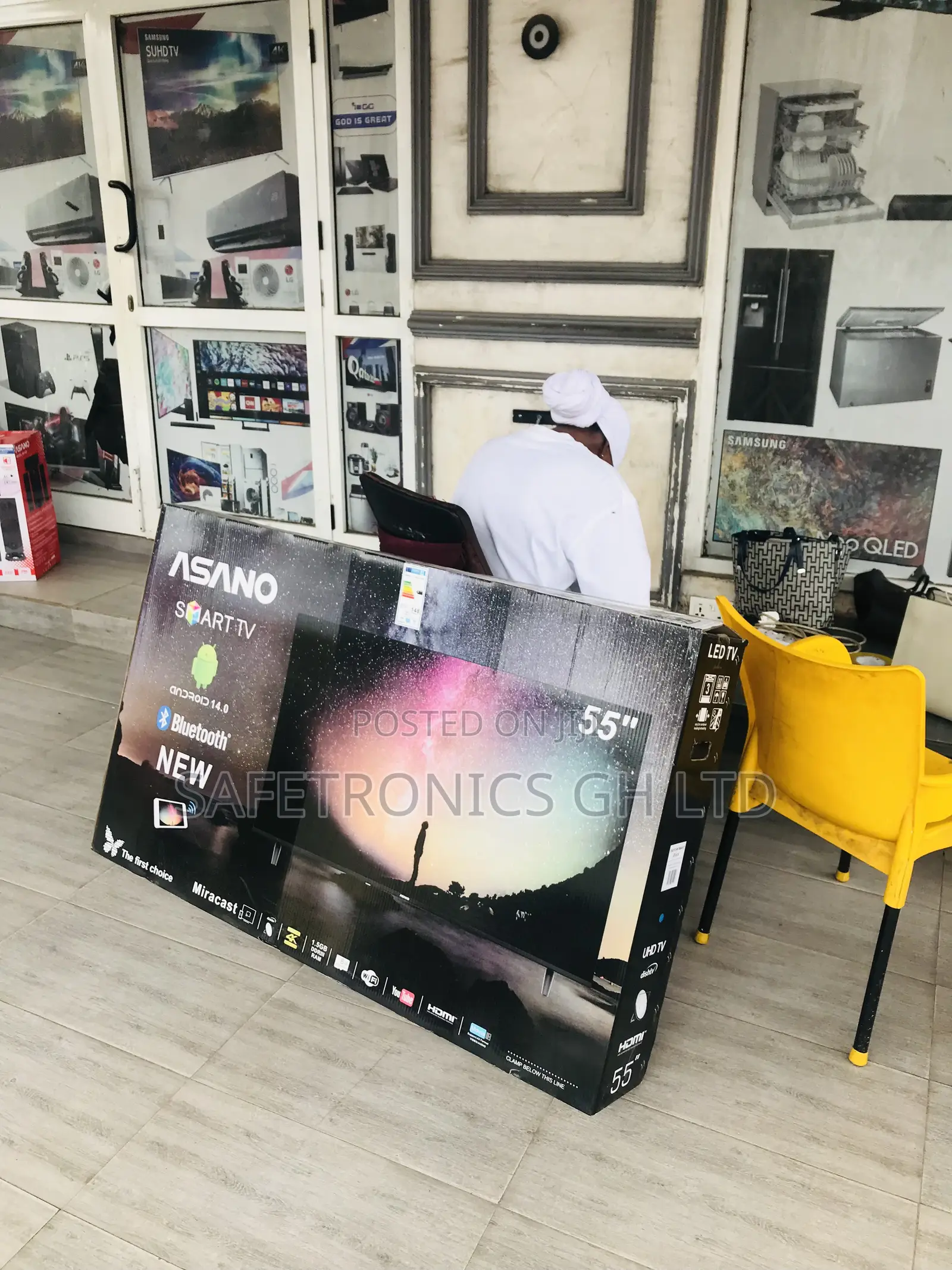 Kindly Order 55 Inch Smartscreen Led Android Asano Tv