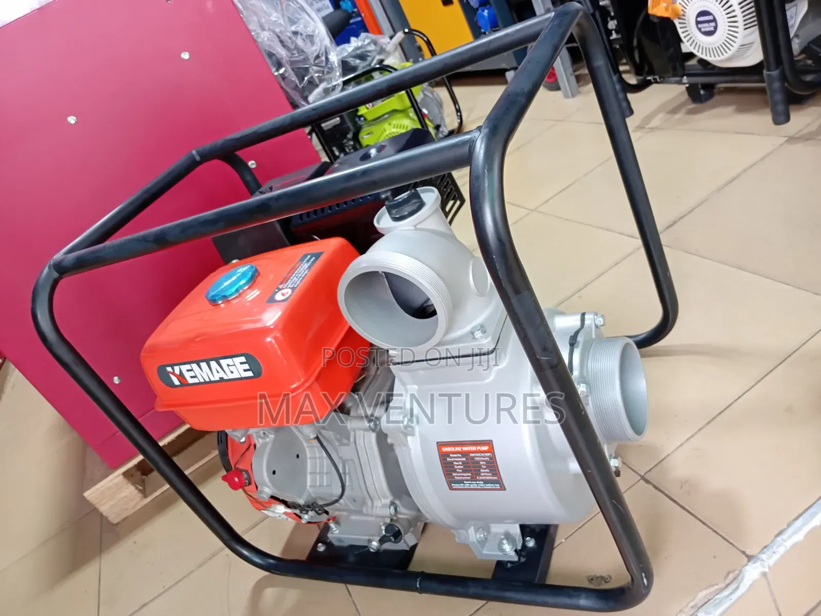 Kemage 4 Inches Water Pump Fuel Efficient 13.0 Horse Power