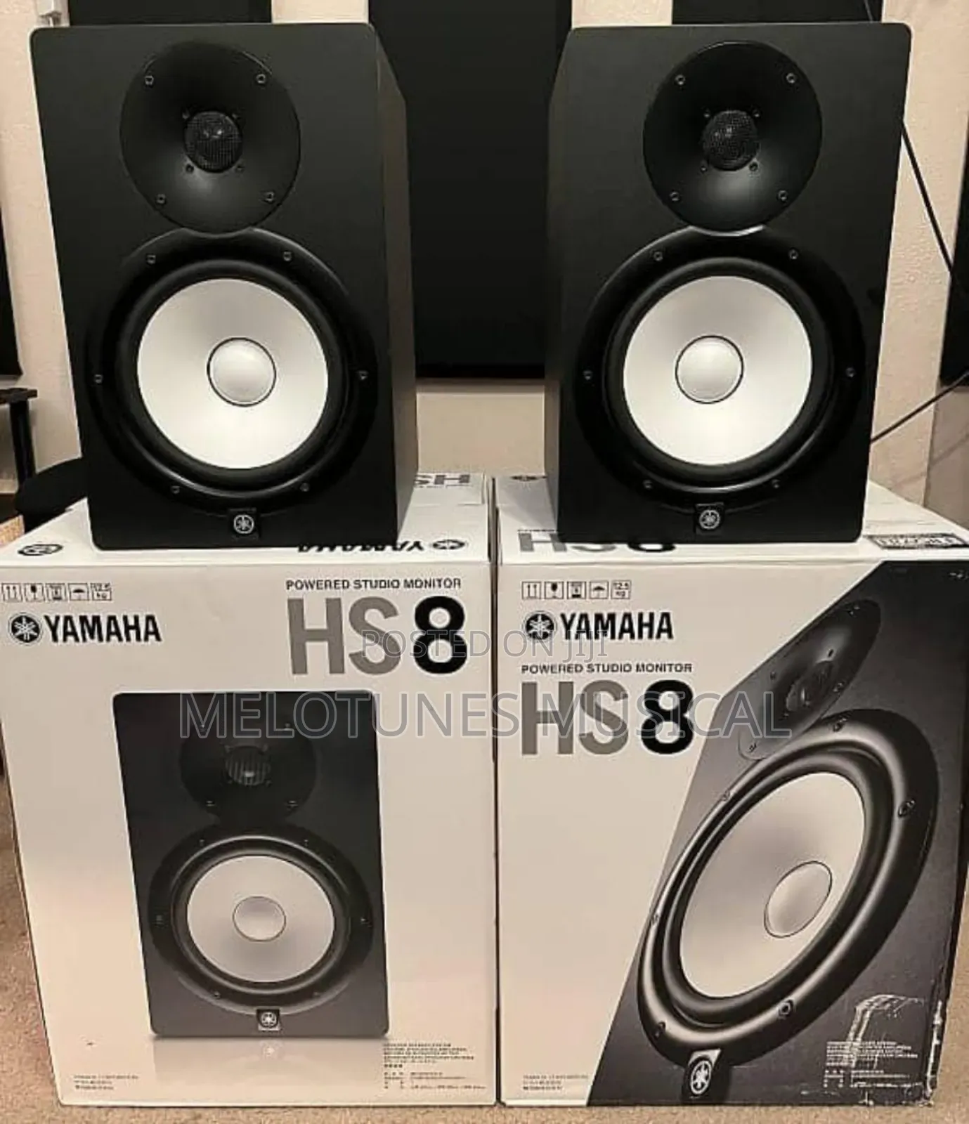Yamaha Hs8 Powered Studio Monitors