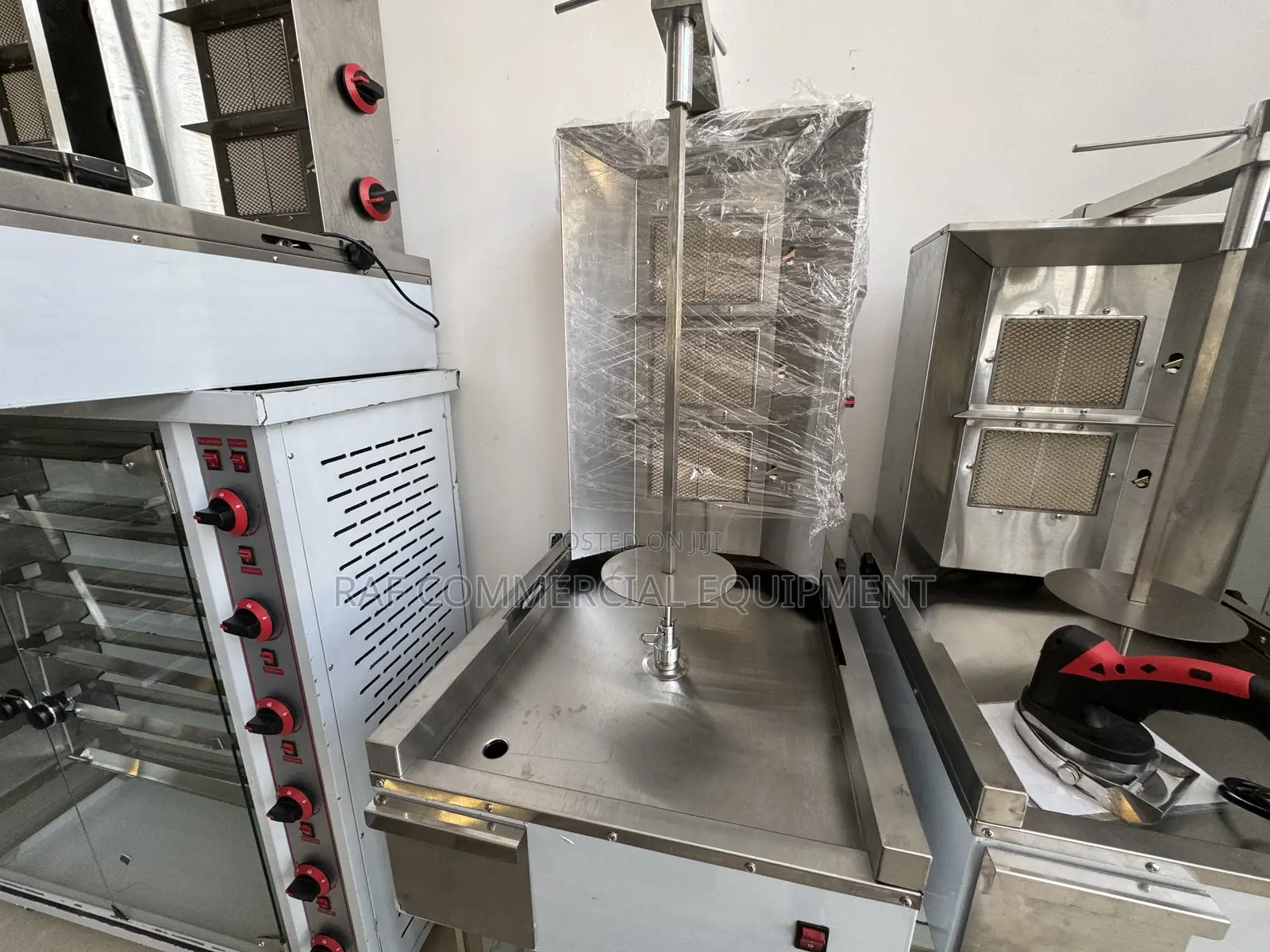 3 Burner Gas Shawarma Machine
