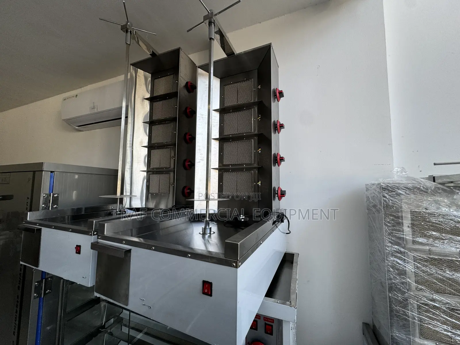 4 Burner Shawarma Machine Gas