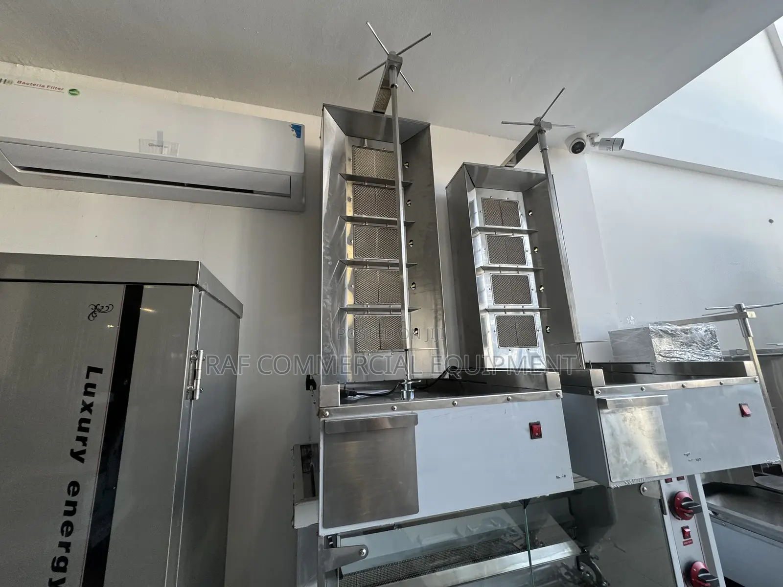 5 Burner Shawarma Machine Gas